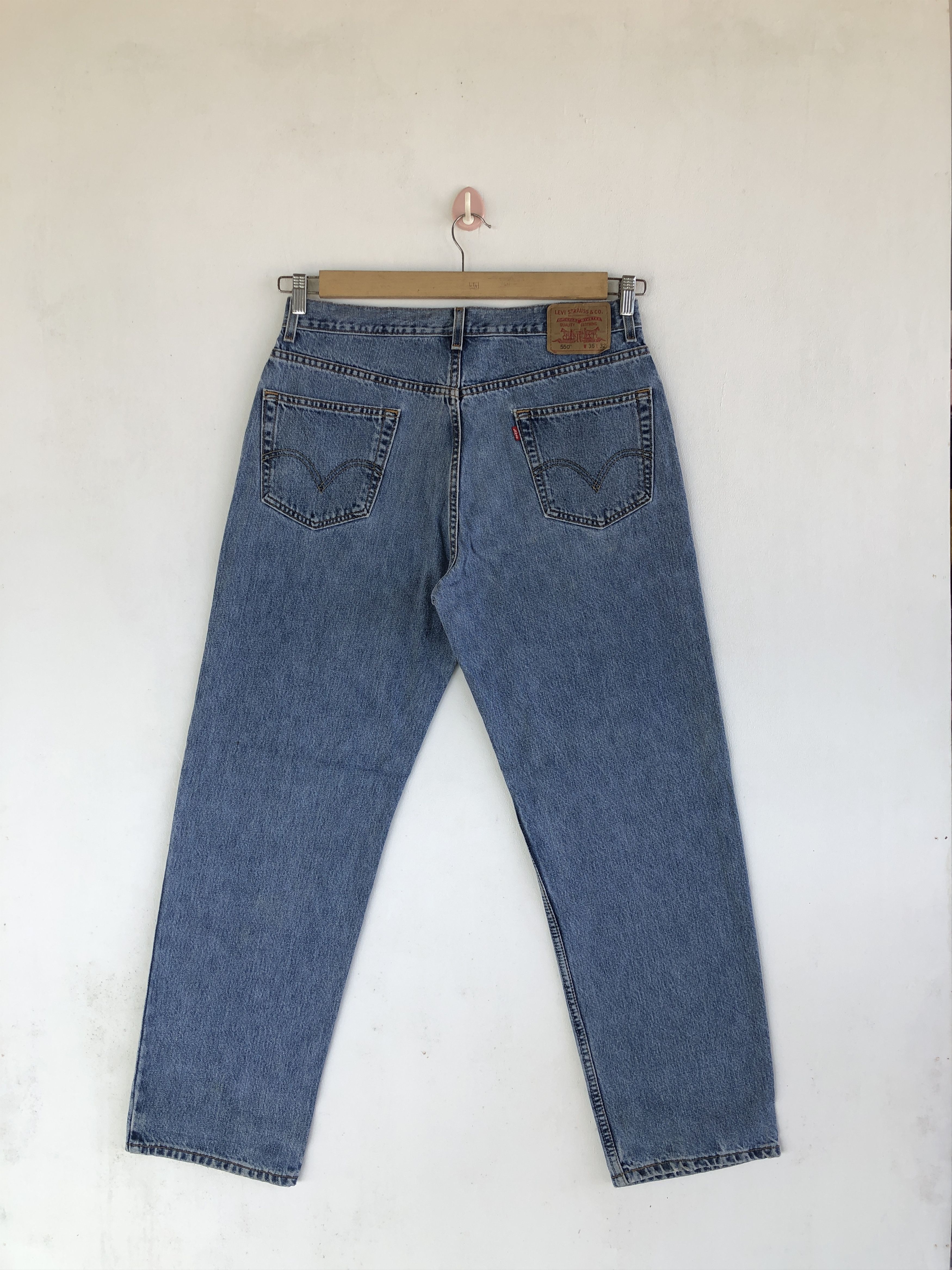 Levi's Vintage Levi's Light Wash Jeans Levis 550 Denim Pants Size US 32 / EU 48 - 2 Thumbnail