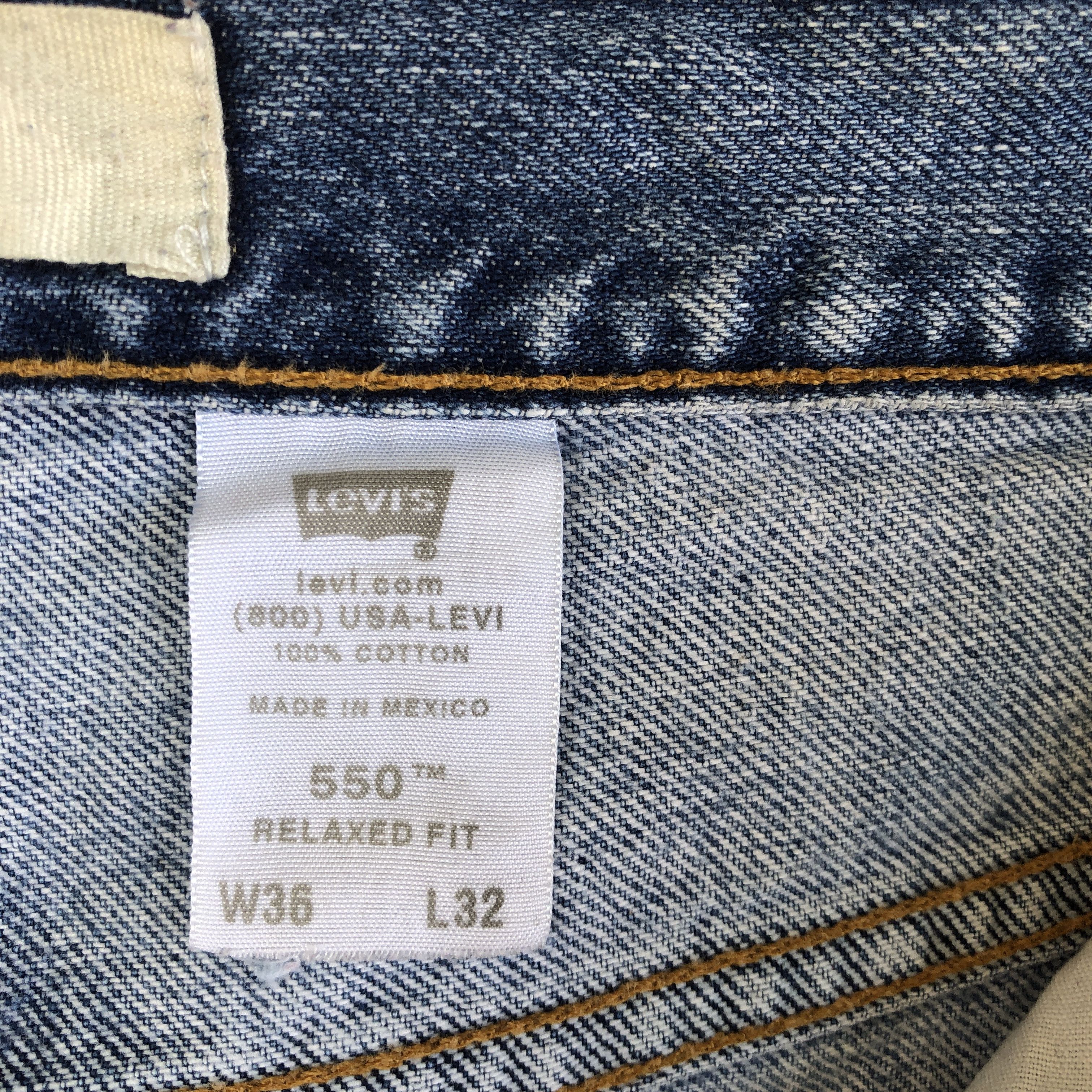 Levi's Vintage Levi's Light Wash Jeans Levis 550 Denim Pants Size US 32 / EU 48 - 9 Thumbnail