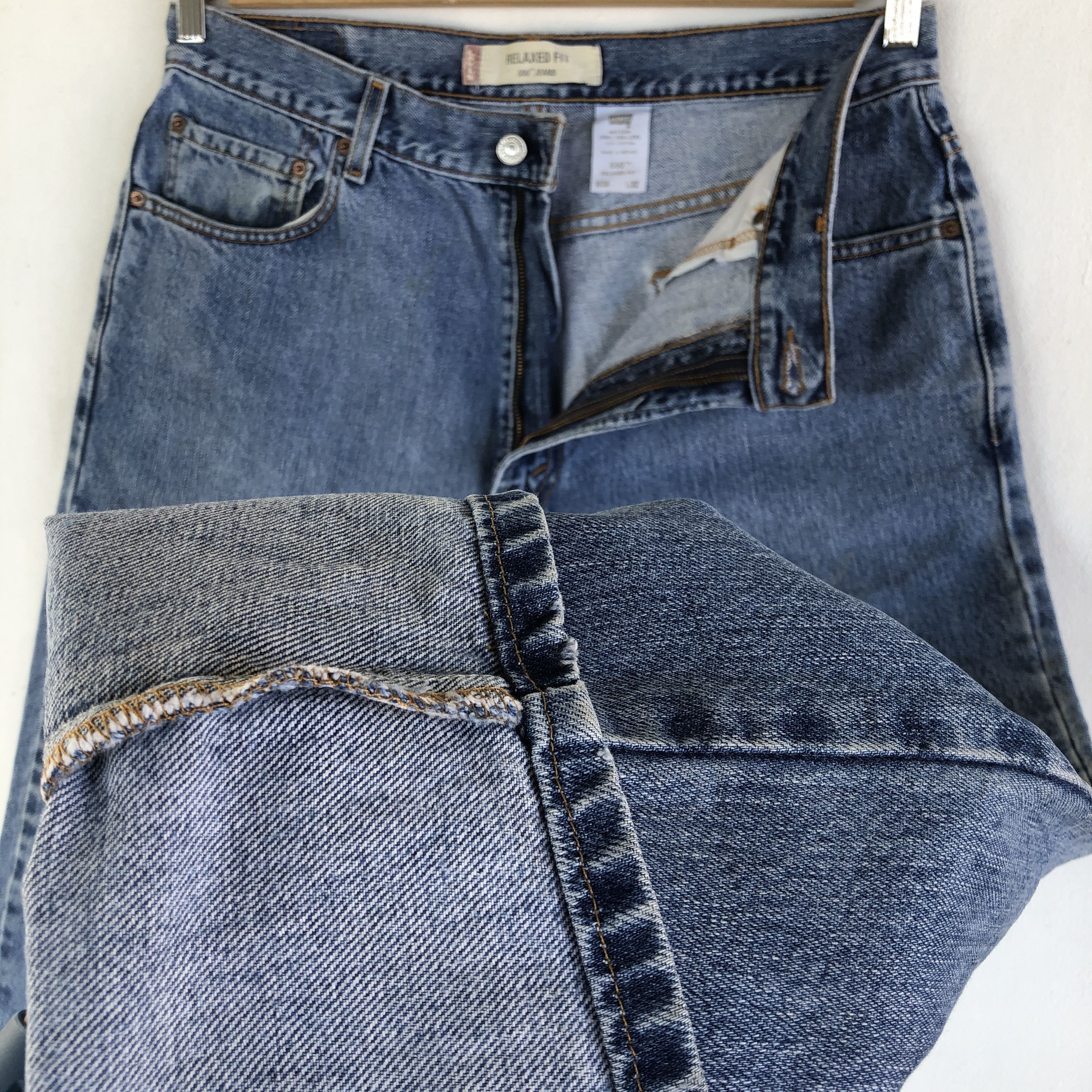 Levi's Vintage Levi's Light Wash Jeans Levis 550 Denim Pants Size US 32 / EU 48 - 8 Thumbnail