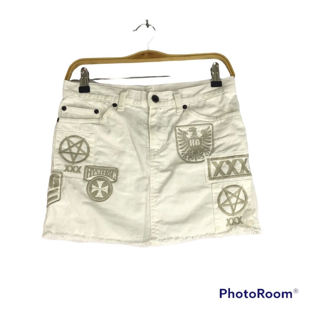 Hysteric Glamour × Seditionaries HYSTERIC GLAMOUR ROCK MINI SKURT Size 27" / US 4 / IT 40 - 1 Thumbnail