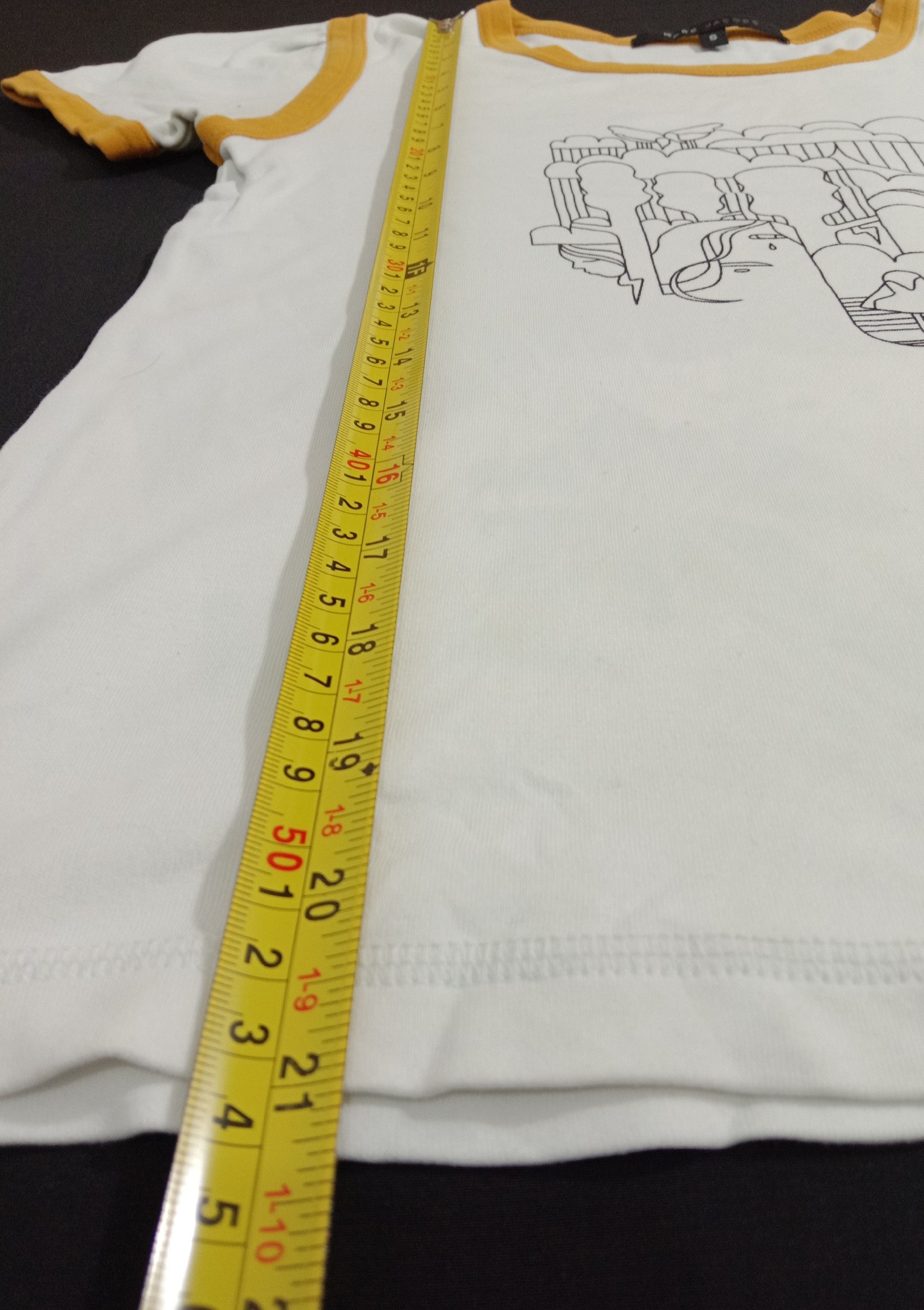 Marc Jacobs Marc Jacobs Ringer Tee Graphic Art Size XS / US 0-2 / IT 36-38 - 6 Thumbnail