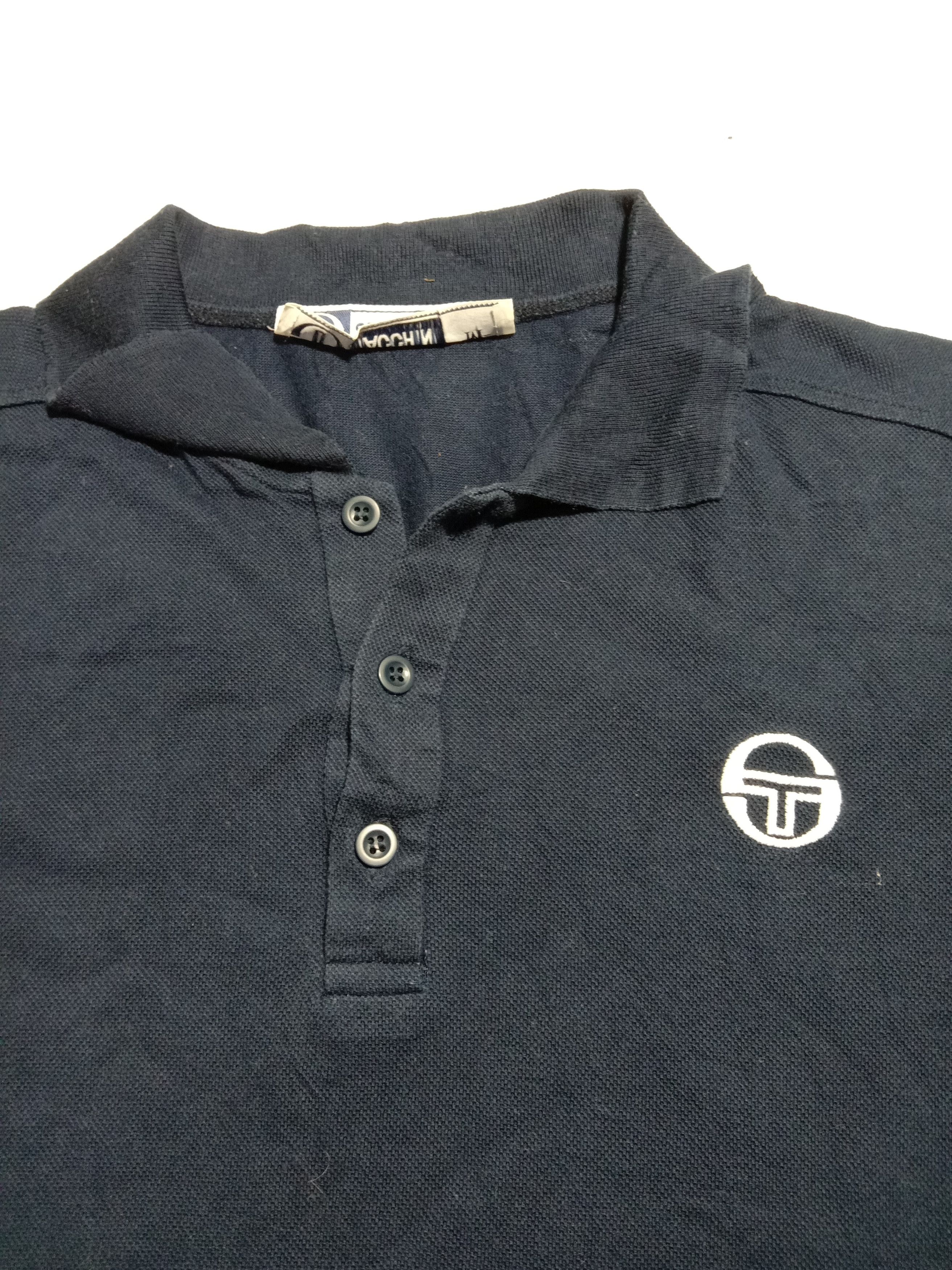 Japanese Brand Sergio Tacchini Embroidery Logo Polo Tee Size US S / EU 44-46 / 1 - 4 Thumbnail