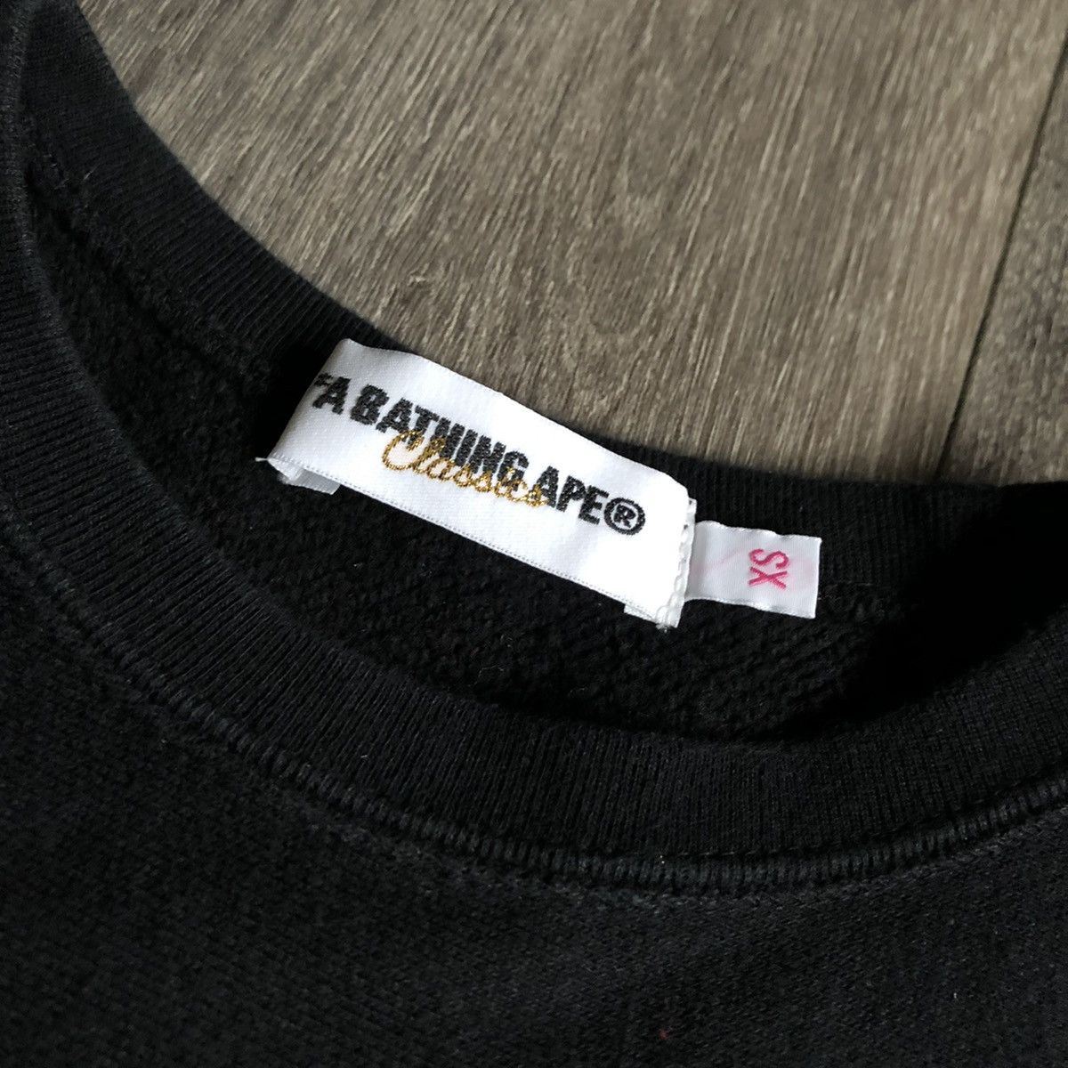 Bape Rare OG A Bathing Ape Bape Baby Milo Check Graphic Crewneck Size XS / US 0-2 / IT 36-38 - 5 Thumbnail