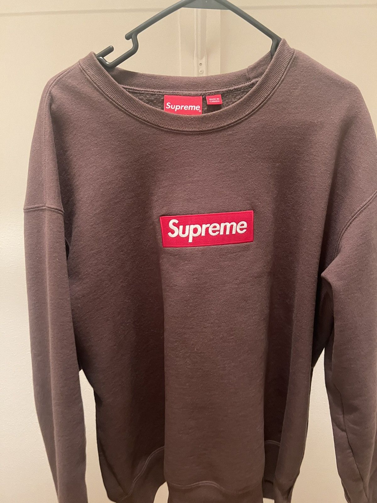 Supreme Supreme F/W 22 Brown Box Logo Crewneck | Grailed