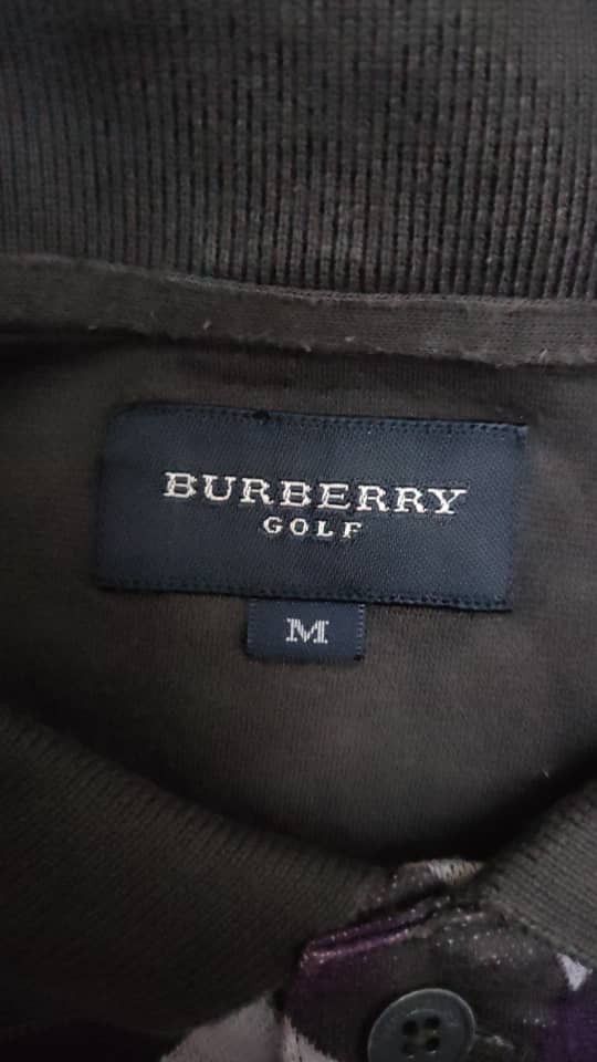 Burberry Burberry Golf Checkered Polo T Size M / US 6-8 / IT 42-44 - 4 Thumbnail