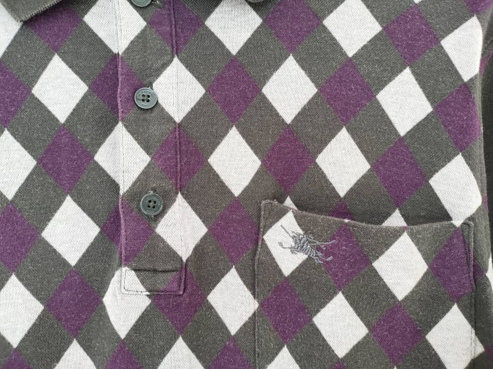 Burberry Burberry Golf Checkered Polo T Size M / US 6-8 / IT 42-44 - 3 Thumbnail