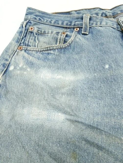Levi's 90s Vintage Levi's 501 xx Made In USA Distressed Jeans 34x30 Size US 34 / EU 50 - 10 Thumbnail