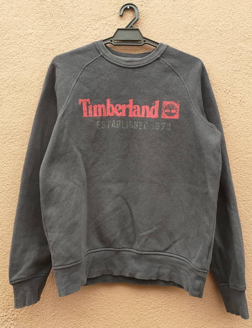 Timberland Timberland Big Spellout Jumper Size US S / EU 44-46 / 1 - 1 Thumbnail