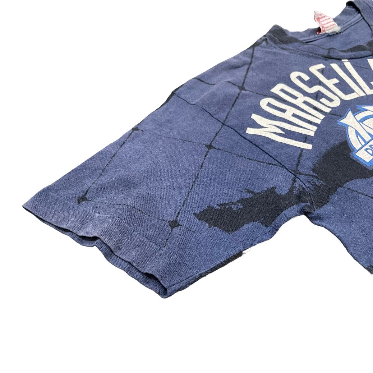 FCUK × French Connection 🔥Rare🔥Vintage 90s Olympique Marseille Football Club TShirt Size US L / EU 52-54 / 3 - 9 Thumbnail