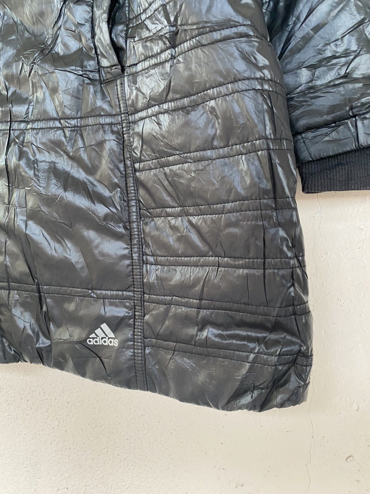 Adidas Vintage adidas puffer jacket parka long jacket raincoat Size US M / EU 48-50 / 2 - 4 Thumbnail