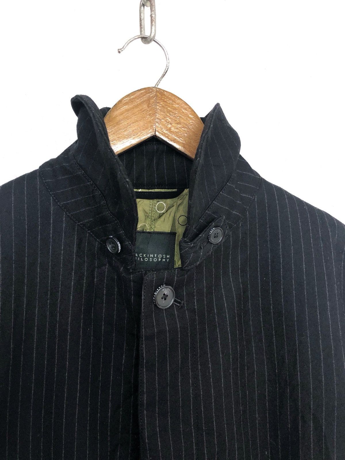 Mackintosh OG Mackintosh Philosophy Wool Button Jacket Coat Size US M / EU 48-50 / 2 - 4 Thumbnail