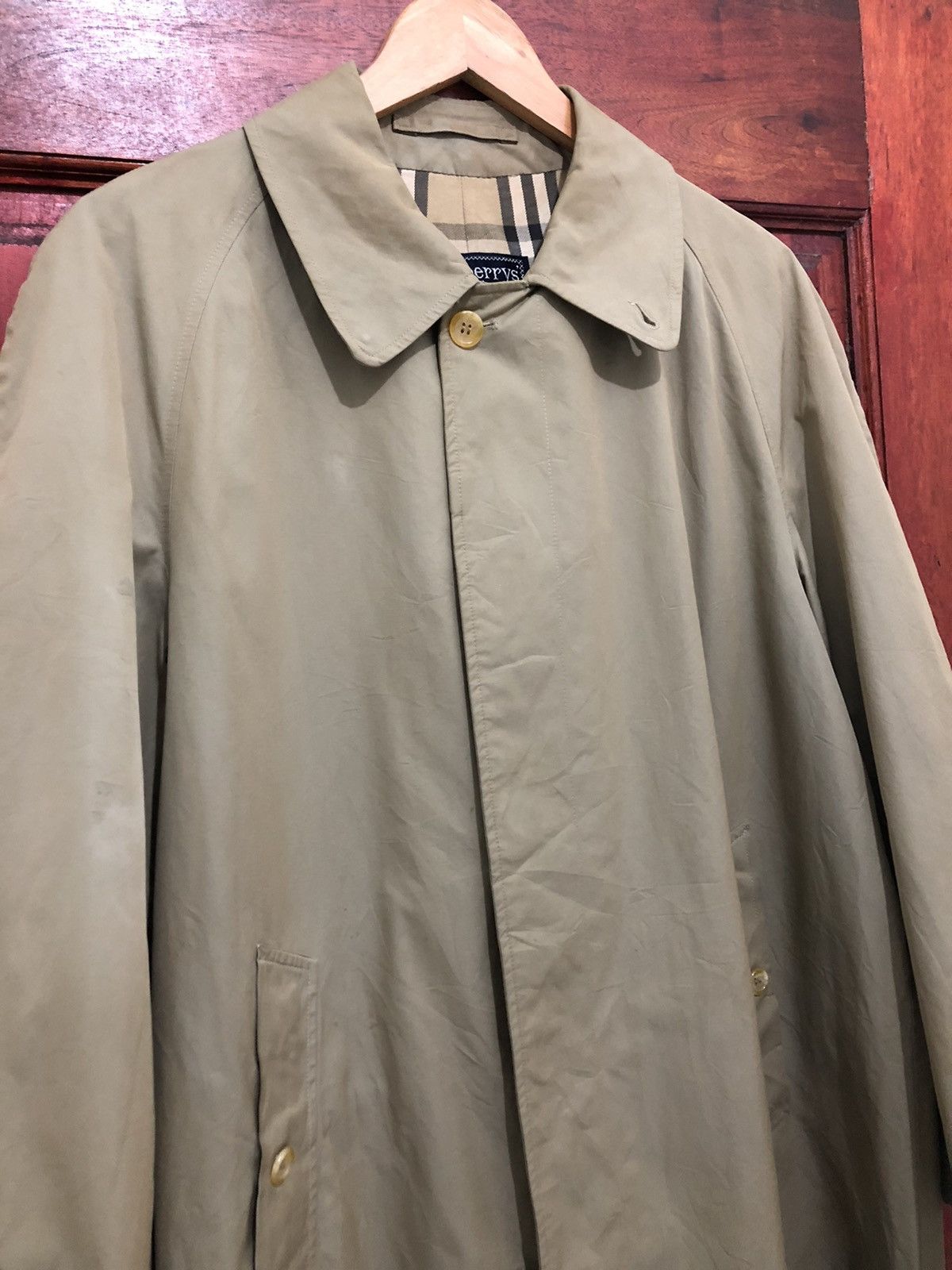 Burberry × Vintage 🏴󠁧󠁢󠁥󠁮󠁧󠁿 Vintage Burberry Trench Coat Single Breasted Novacheck Size US M / EU 48-50 / 2 - 6 Thumbnail