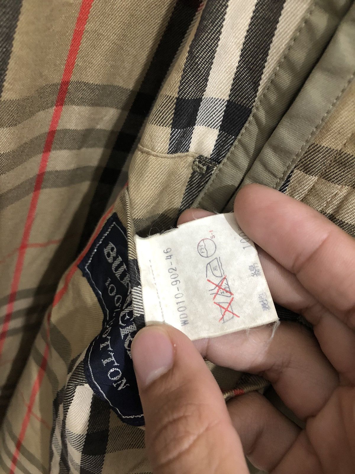 Burberry × Vintage 🏴󠁧󠁢󠁥󠁮󠁧󠁿 Vintage Burberry Trench Coat Single Breasted Novacheck Size US M / EU 48-50 / 2 - 10 Thumbnail