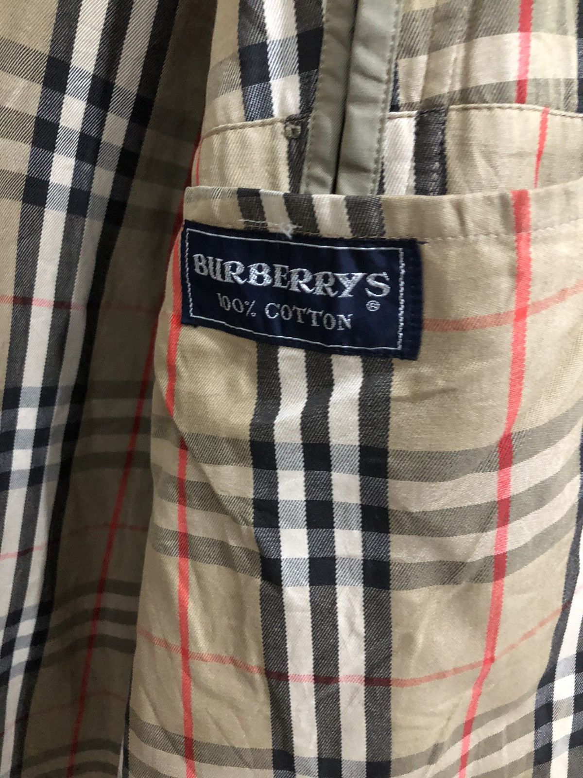 Burberry × Vintage 🏴󠁧󠁢󠁥󠁮󠁧󠁿 Vintage Burberry Trench Coat Single Breasted Novacheck Size US M / EU 48-50 / 2 - 9 Thumbnail
