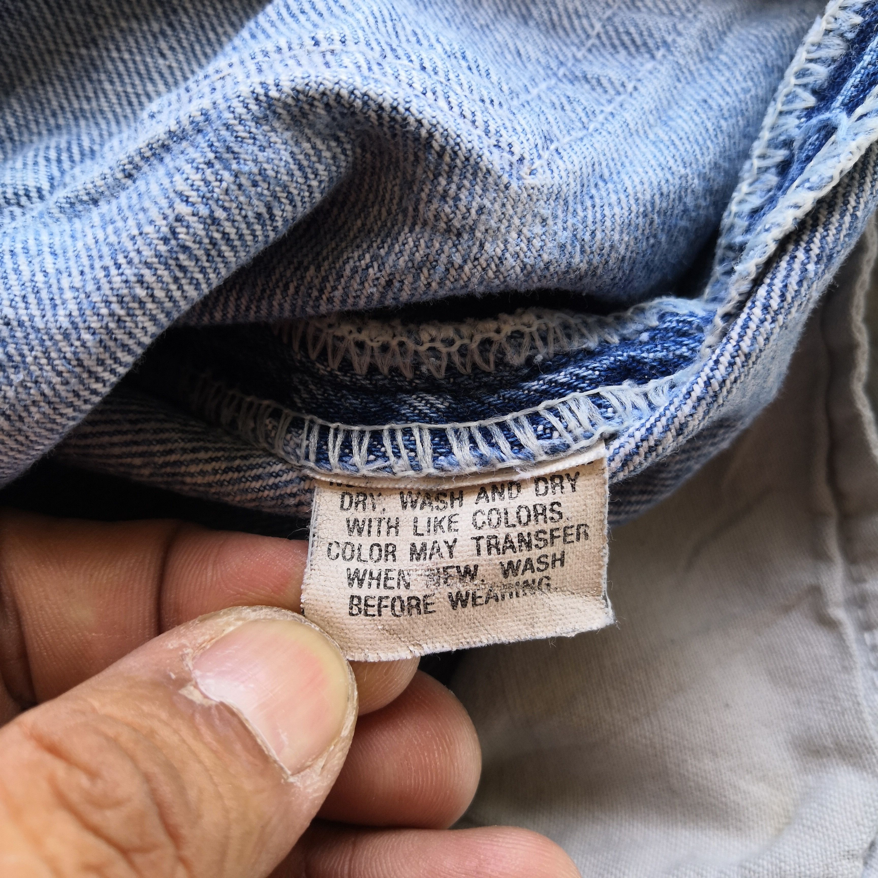 Levi's Vintage Levis 501 Released Hem Jeans Levis Distressed Denim Size US 32 / EU 48 - 12 Thumbnail