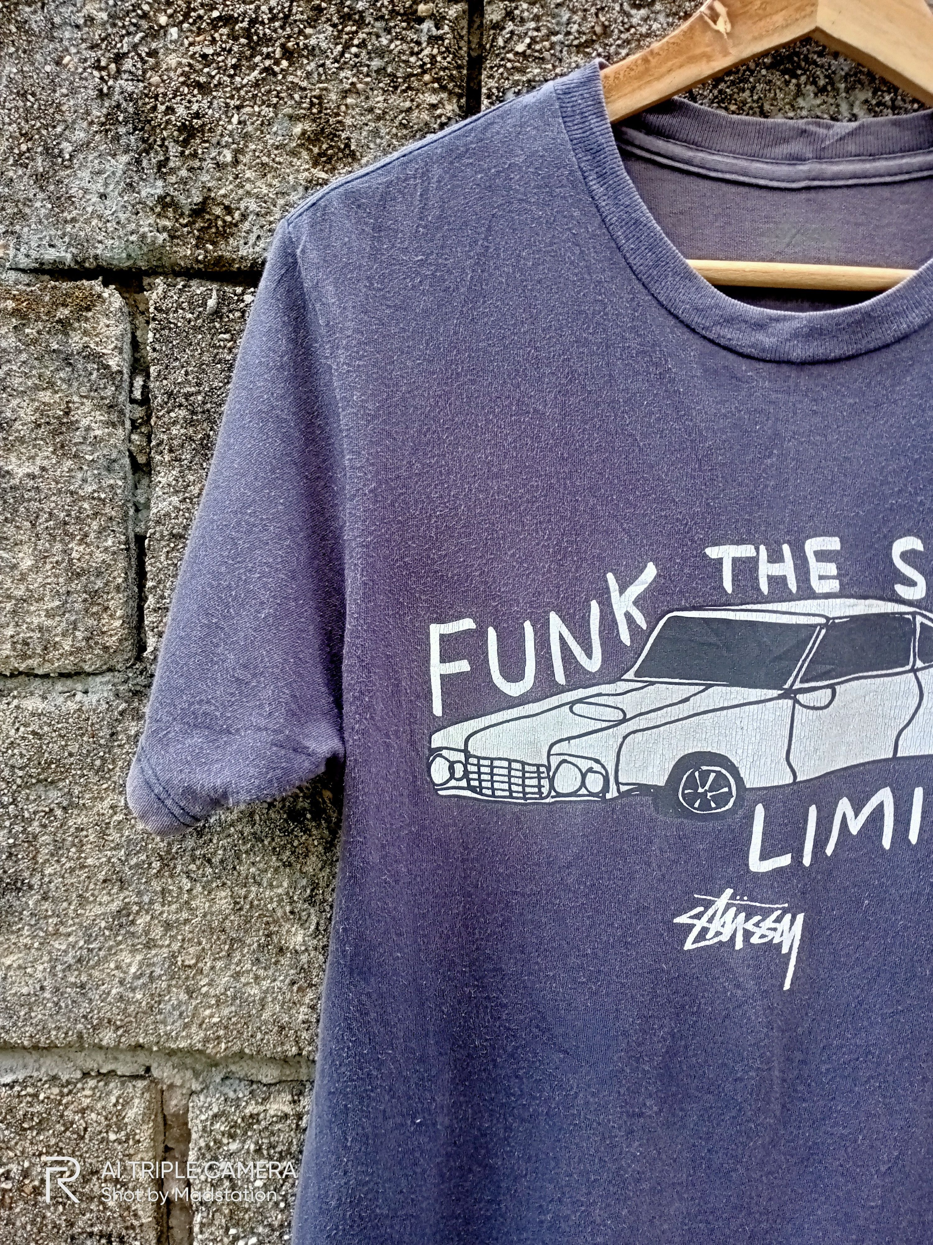 Stussy × Vintage STUSSY X DAVID SHRIGLEY “FUNK THE SPEED LIMIT” SHIRT Size US S / EU 44-46 / 1 - 4 Thumbnail
