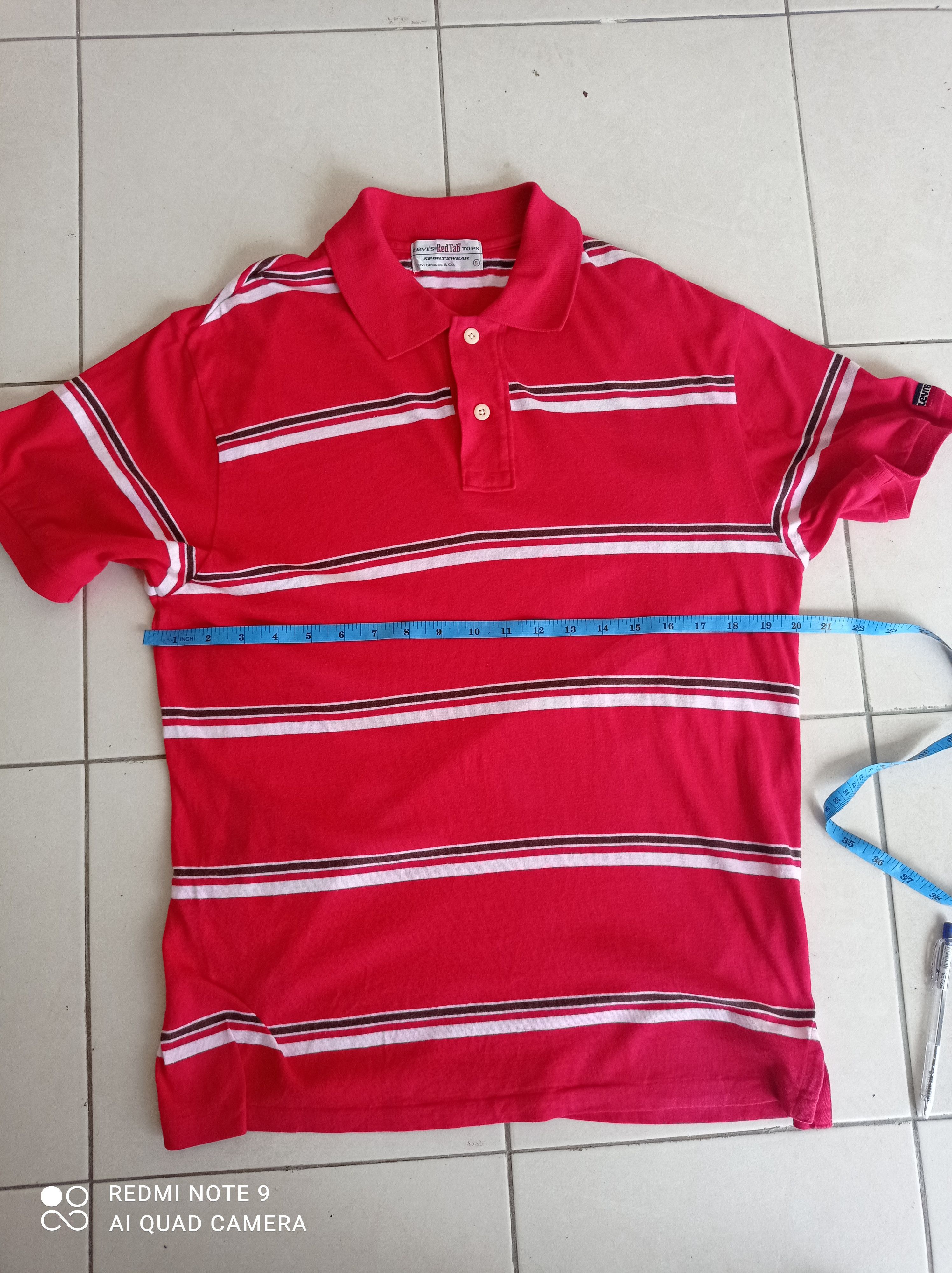 Levi's × Vintage vintage Levi's RED TAB polo t shirt sportswear Size US L / EU 52-54 / 3 - 8 Thumbnail