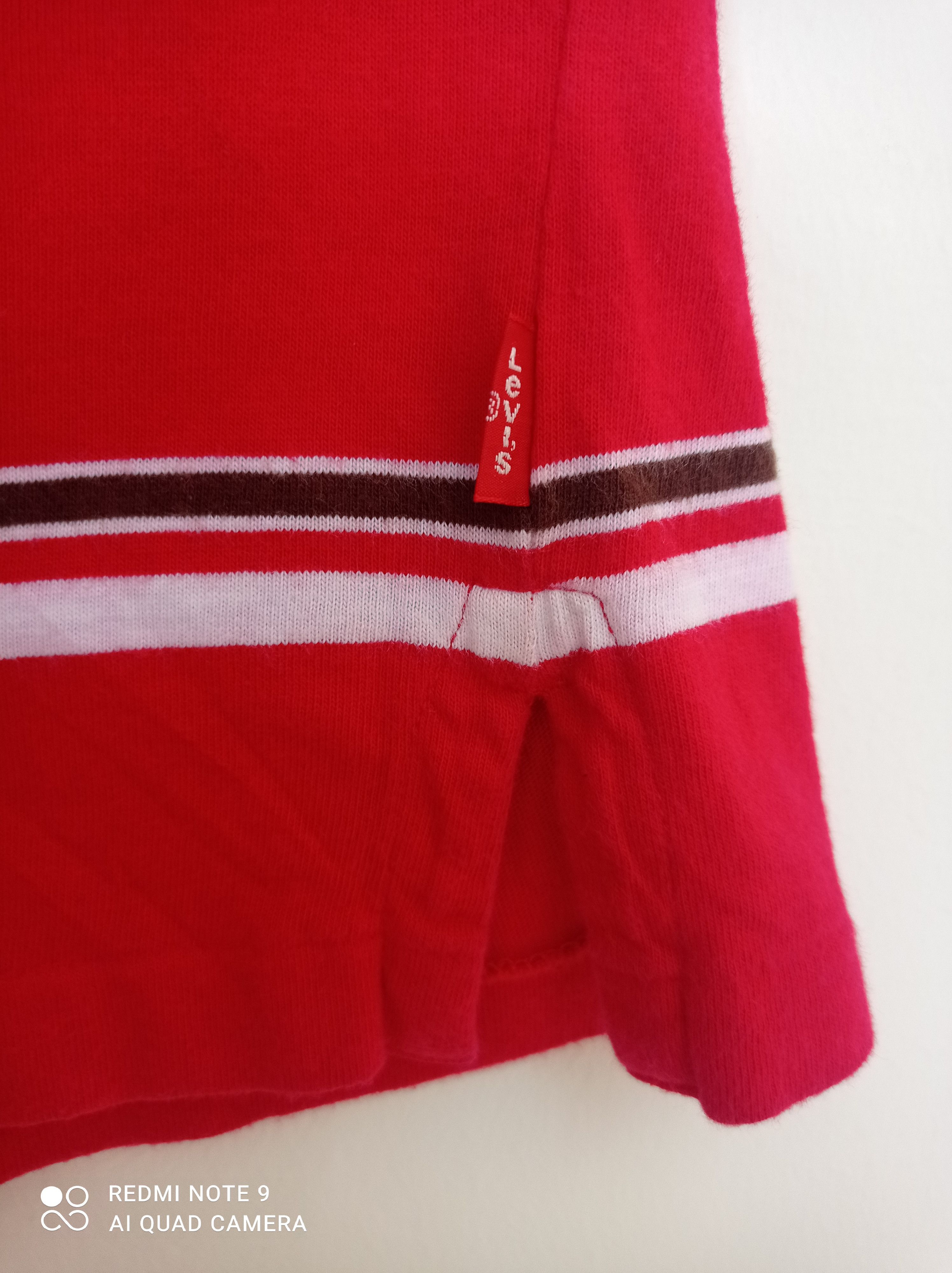 Levi's × Vintage vintage Levi's RED TAB polo t shirt sportswear Size US L / EU 52-54 / 3 - 6 Thumbnail
