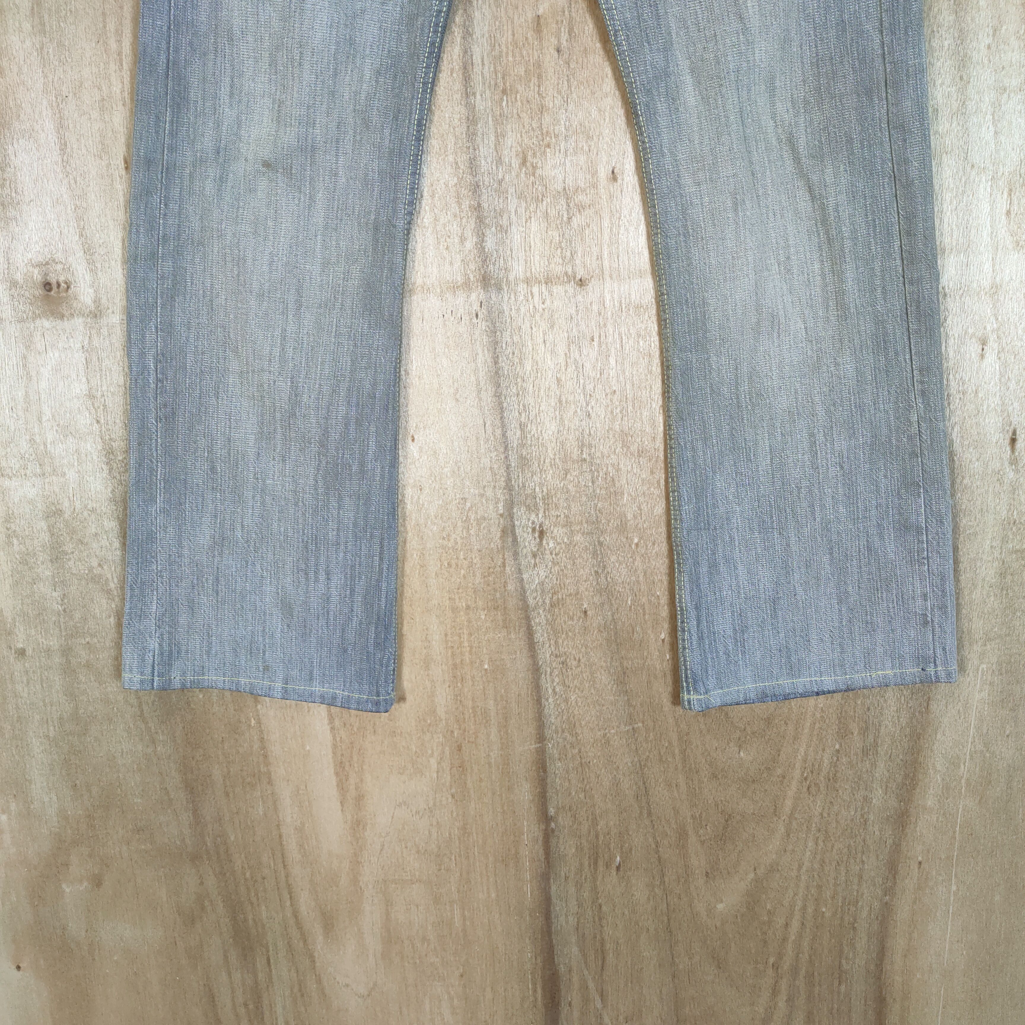 Japanese Brand VINTAGE JAPANESE FLARE FADED JEANS DENIM PANTS Size US 30 / EU 46 - 3 Thumbnail