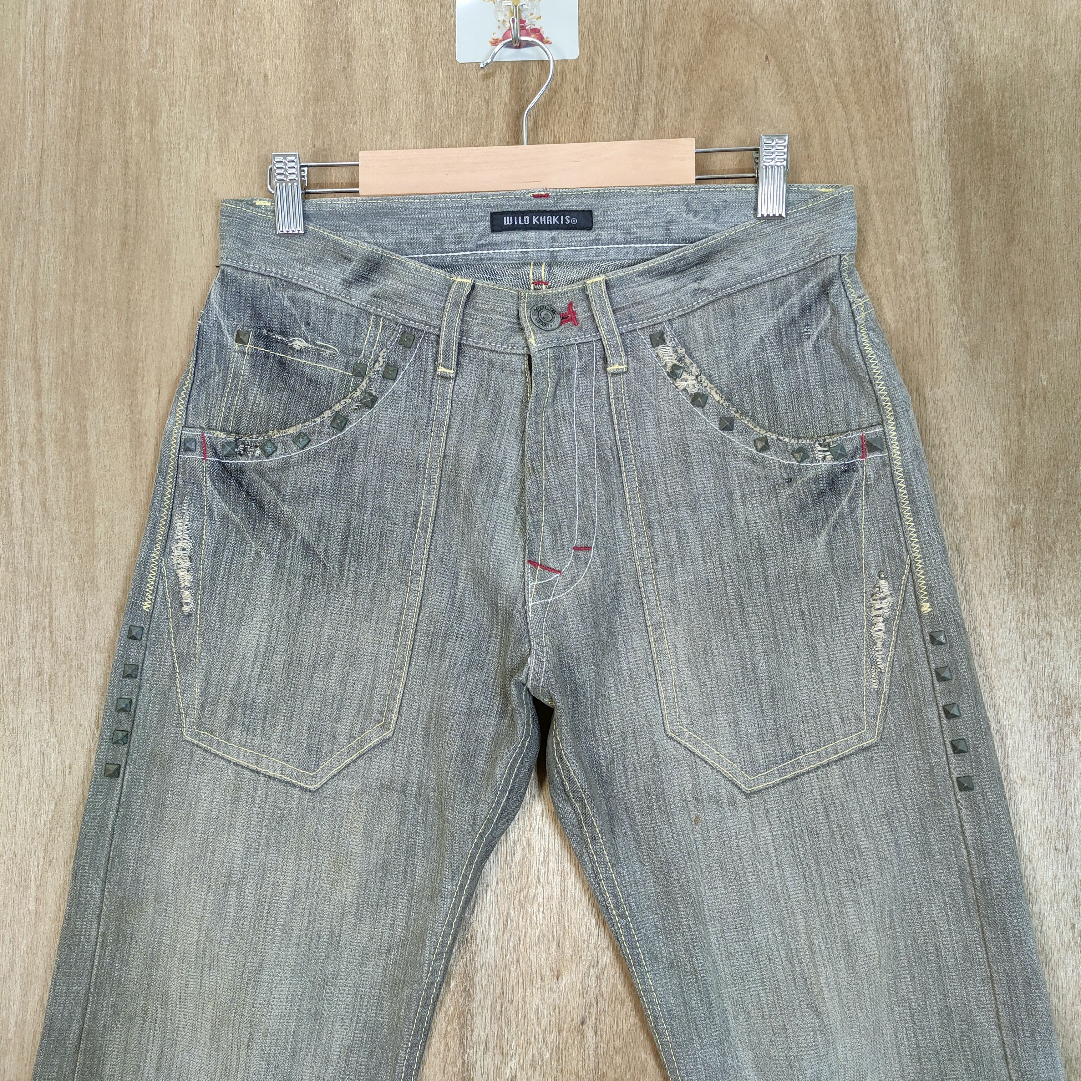 Japanese Brand VINTAGE JAPANESE FLARE FADED JEANS DENIM PANTS Size US 30 / EU 46 - 2 Thumbnail