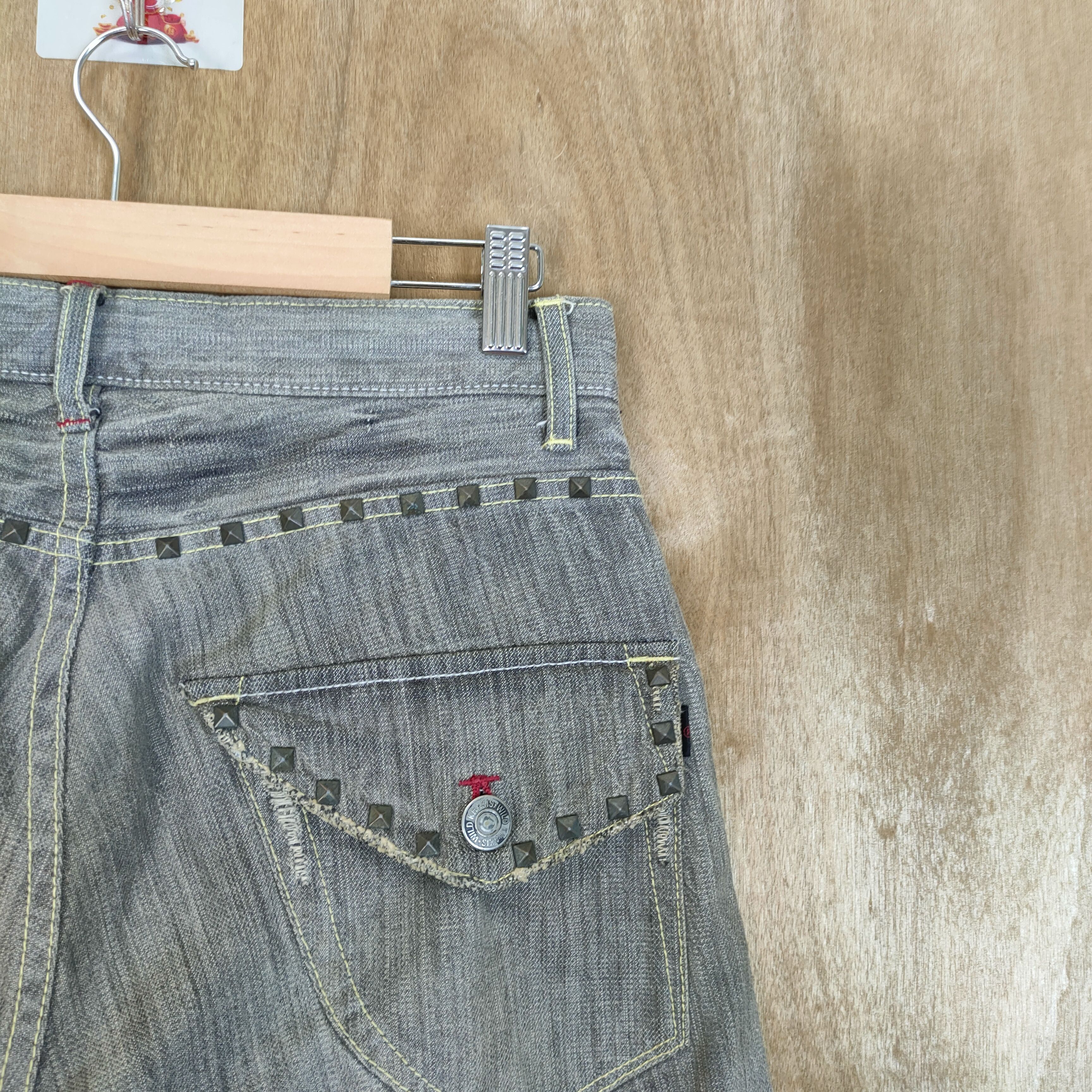 Japanese Brand VINTAGE JAPANESE FLARE FADED JEANS DENIM PANTS Size US 30 / EU 46 - 12 Thumbnail