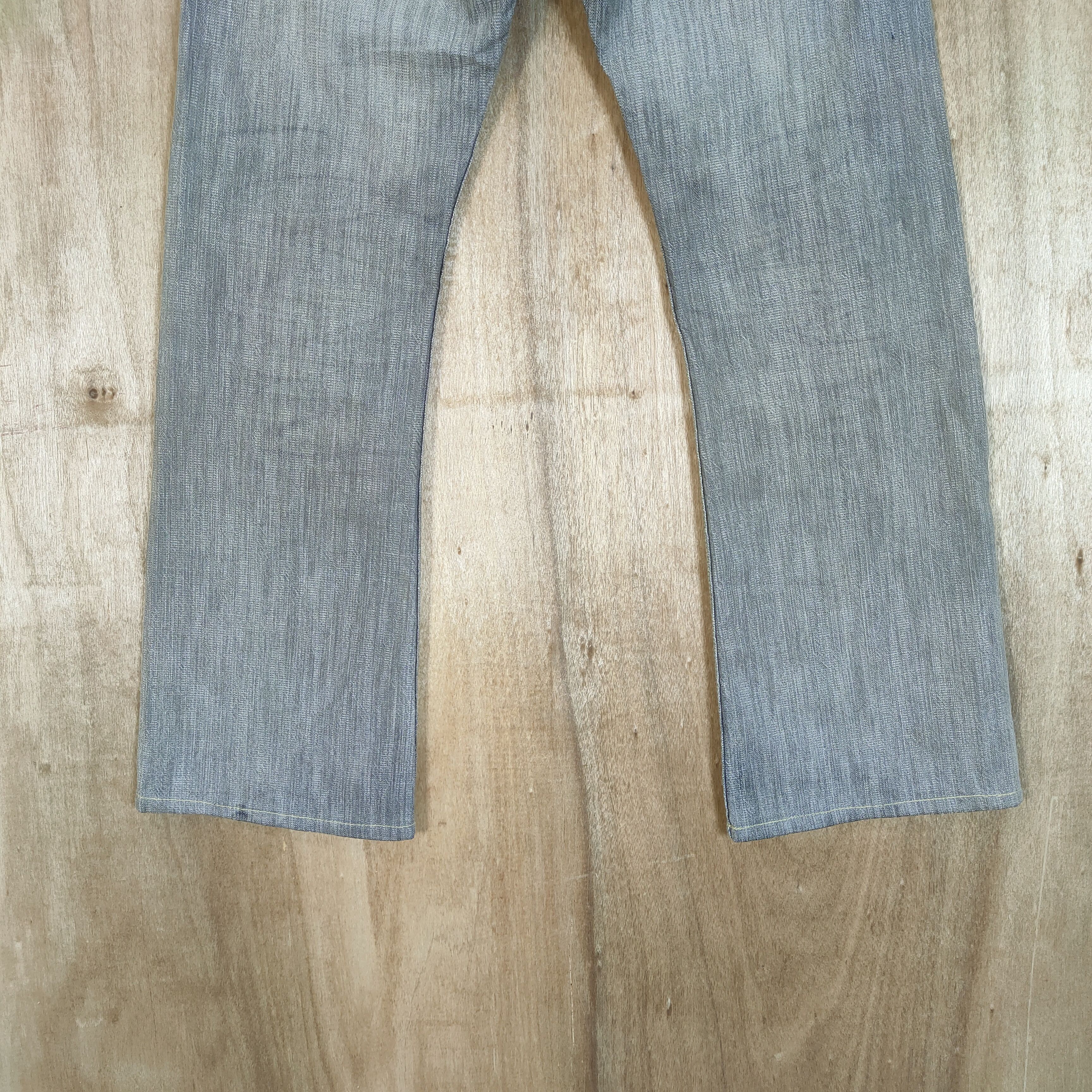 Japanese Brand VINTAGE JAPANESE FLARE FADED JEANS DENIM PANTS Size US 30 / EU 46 - 7 Thumbnail