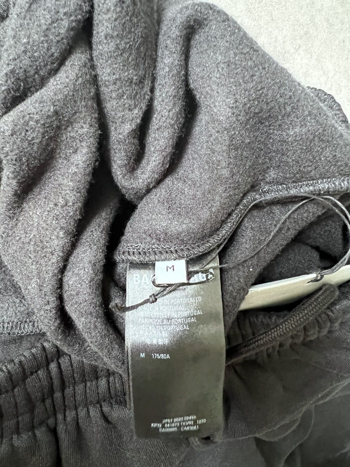 Balenciaga Summer 21 Wrinkled Effect Sporty B Sweatpants (M) Size US 30 / EU 46 - 4 Thumbnail