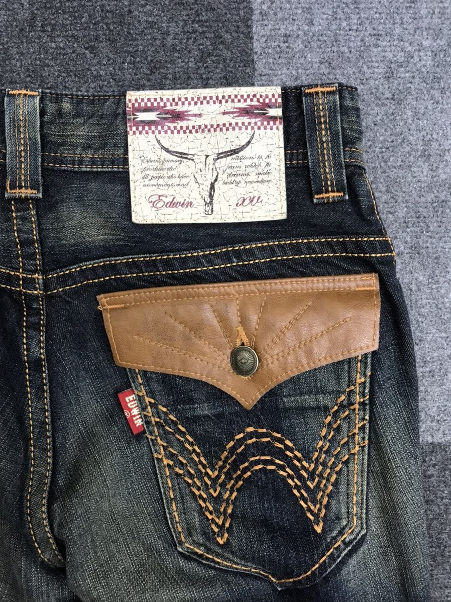 Edwin FLARE EDWIN WESTERNER JEANS Size US 32 / EU 48 - 13 Thumbnail
