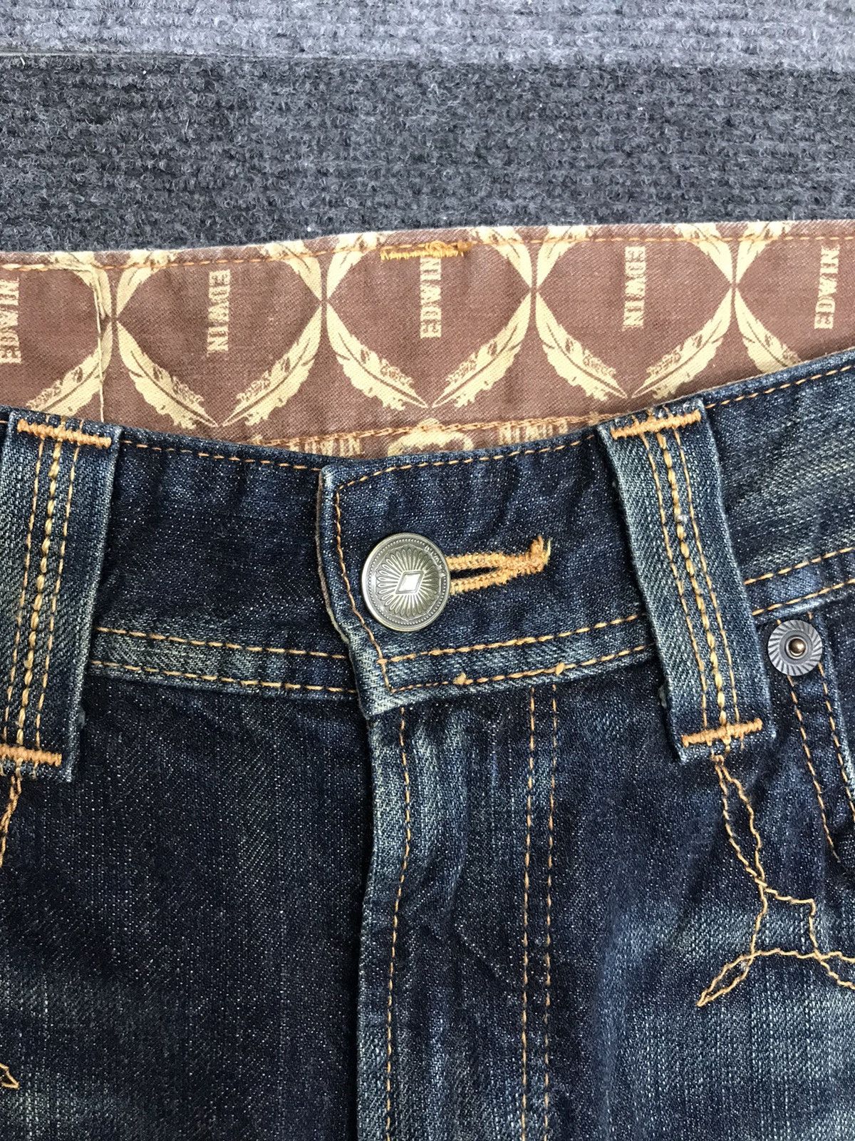 Edwin FLARE EDWIN WESTERNER JEANS Size US 32 / EU 48 - 6 Thumbnail