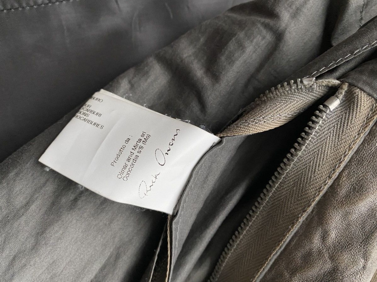 Rick Owens Rick Owens Molino Lamb Leather Jacket Crust FW09 Size US L / EU 52-54 / 3 - 10 Thumbnail