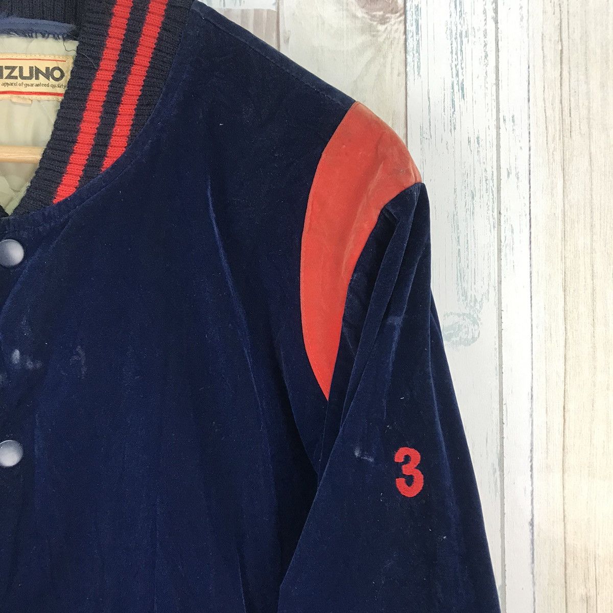 Mizuno Vintage 80s Mizuno Varsity Jacket Size US M / EU 48-50 / 2 - 7 Thumbnail