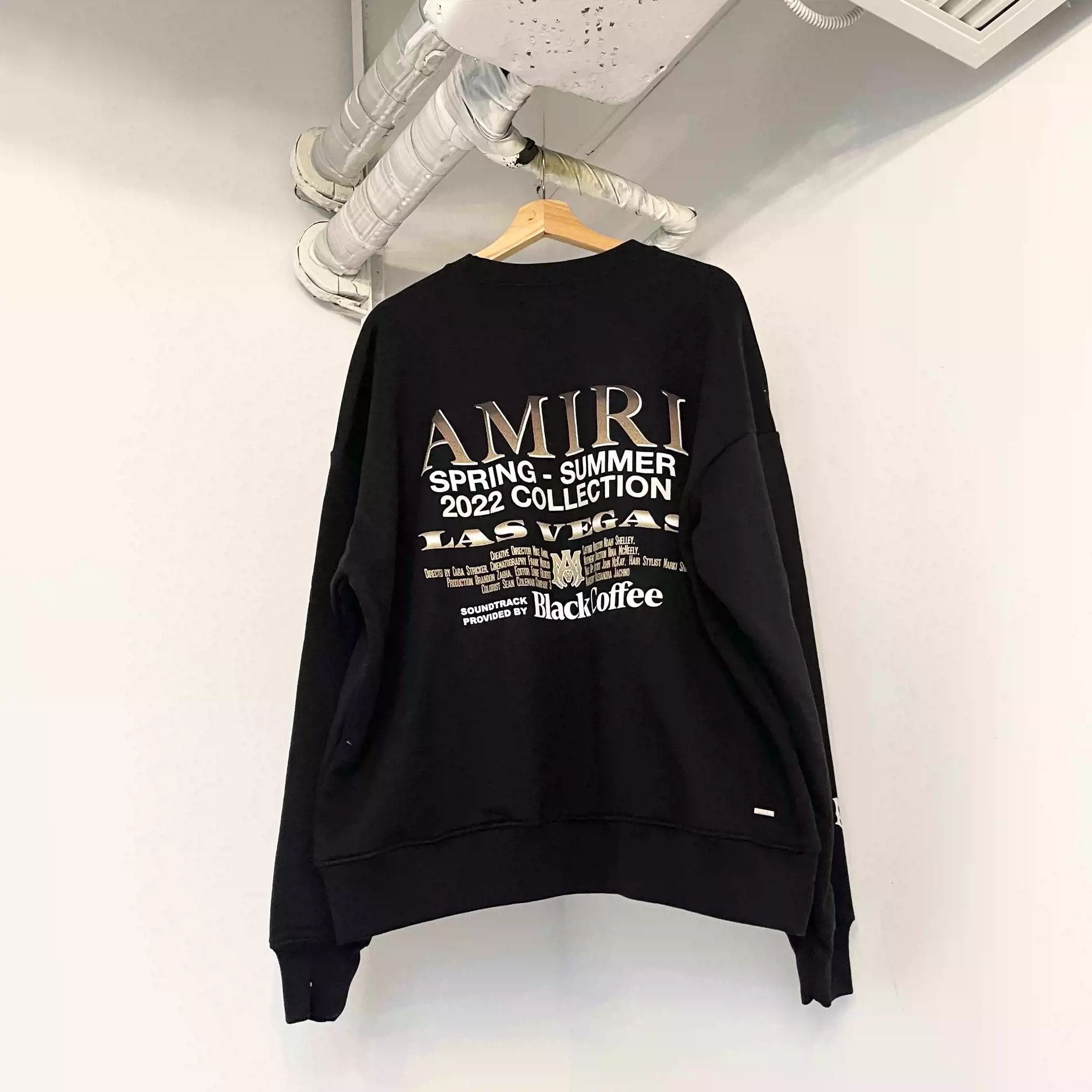 Amiri SS 2022 Fashion Week Invitation Limited Edition Sweater 