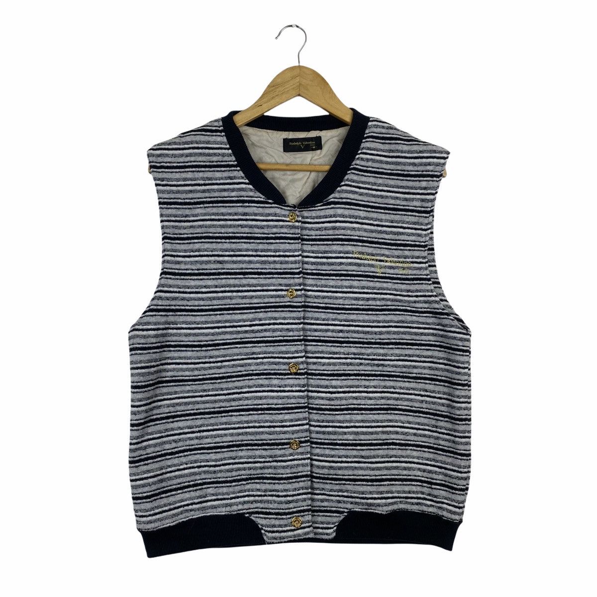 Vintage RUDOLPH VALENTINO Fleece Vests Jacket Sleeveless