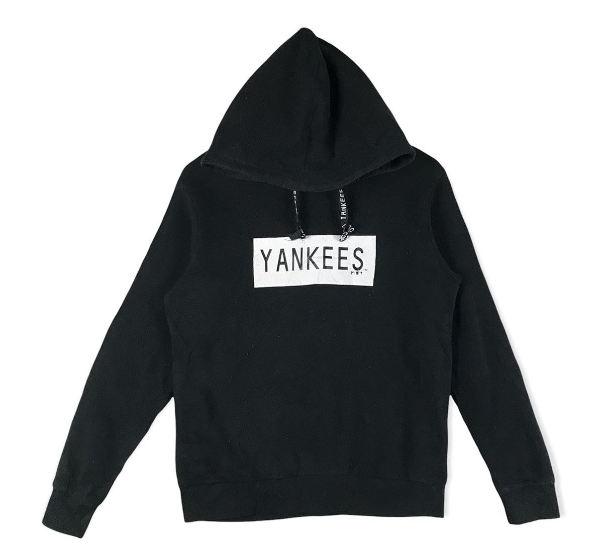 MLB Vintage Yankees Box Logo Hoodie Size US XS / EU 42 / 0 - 1 Thumbnail