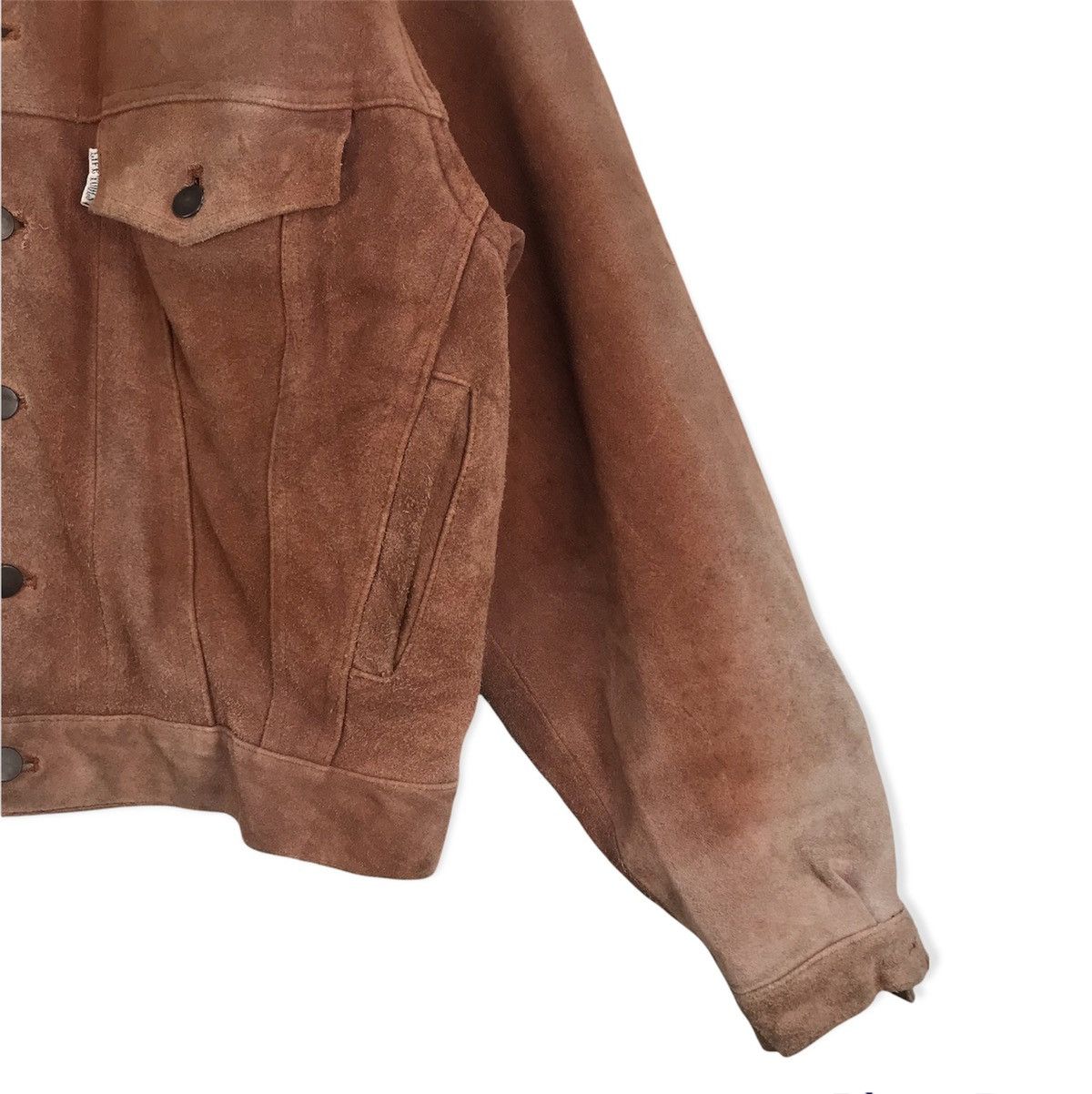 Vintage Vintage Life Tools Leather Suede Jacket Size US L / EU 52-54 / 3 - 4 Thumbnail