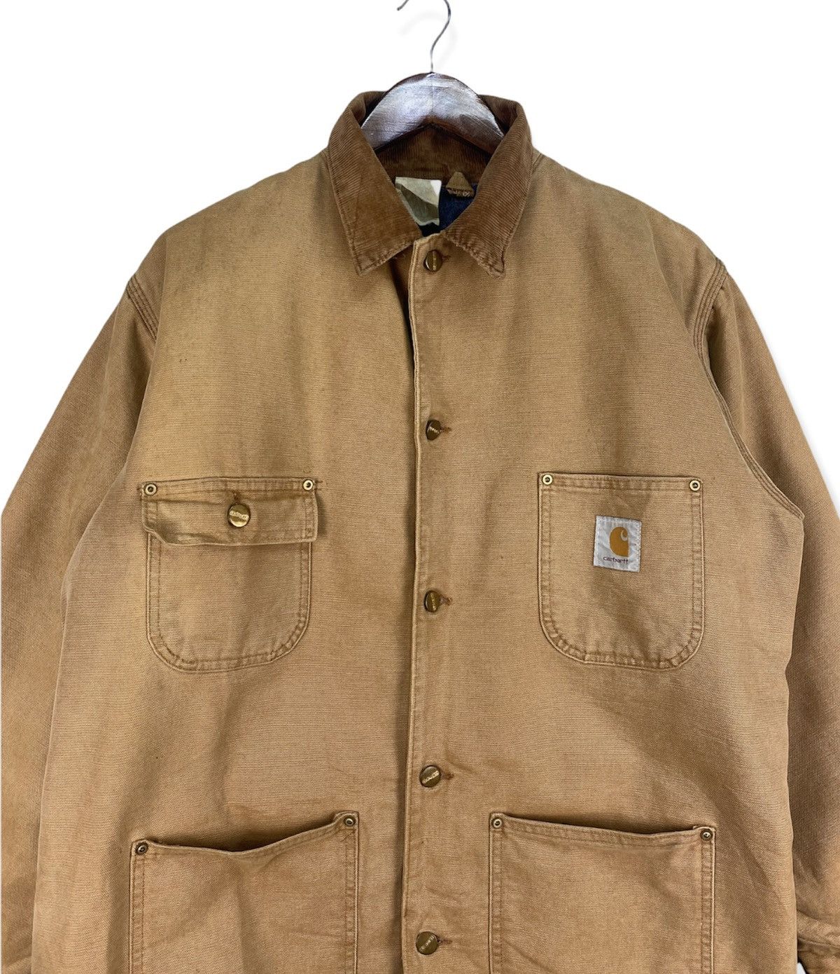 Carhartt Vintage Carhartt Duck Blanket-Lined Chroe Jacket Size US L / EU 52-54 / 3 - 3 Thumbnail