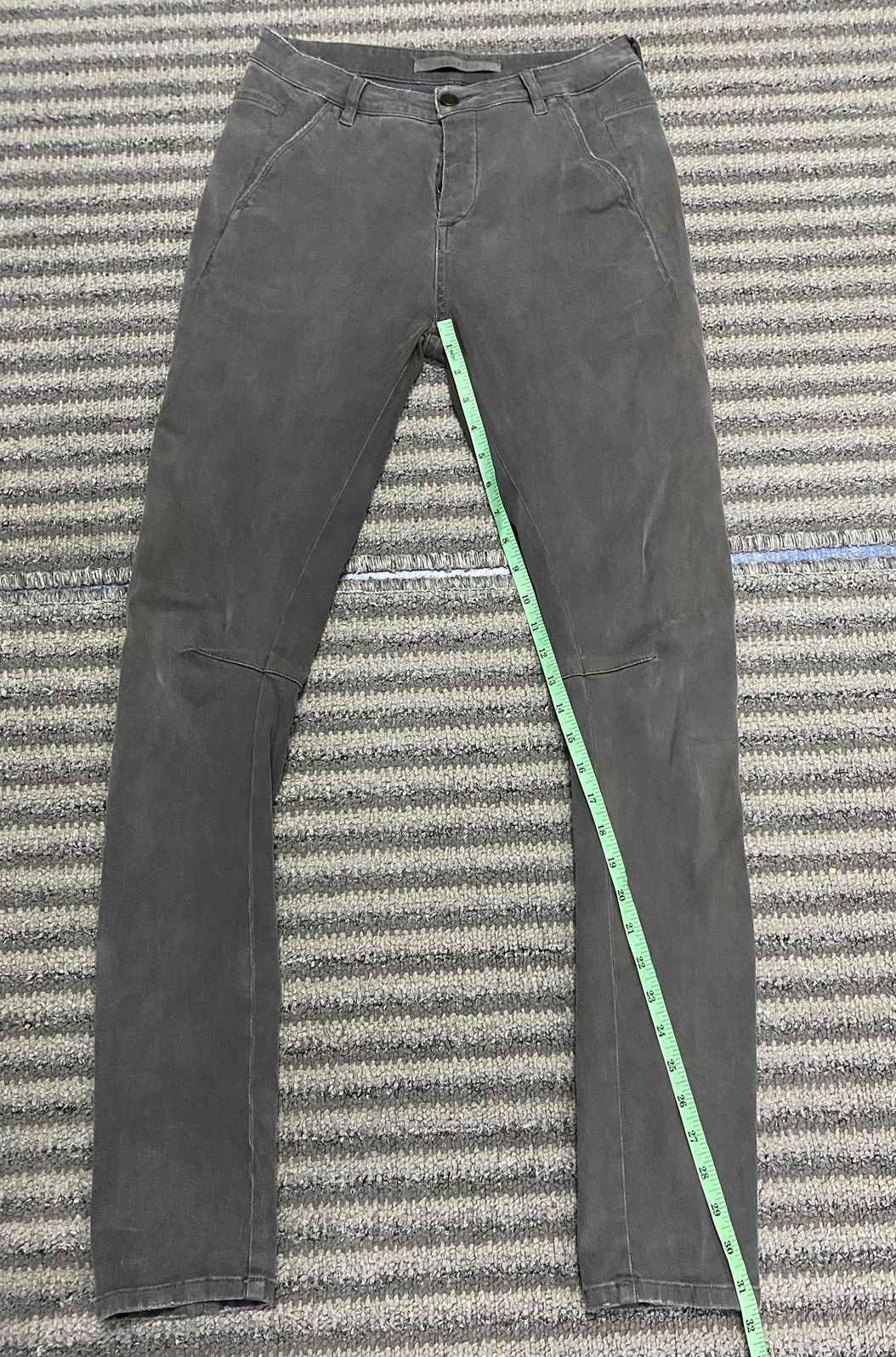 Superfine SUPERFINE Grey Steel Trousers Stretchable Skinny Pants Size 26" / US 2 / IT 38 - 20 Thumbnail
