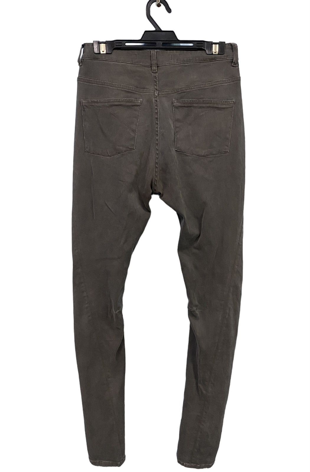 Superfine SUPERFINE Grey Steel Trousers Stretchable Skinny Pants Size 26" / US 2 / IT 38 - 2 Thumbnail
