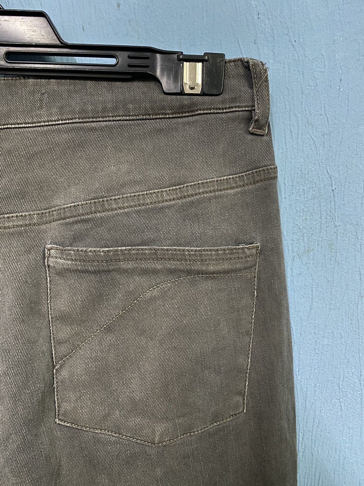 Superfine SUPERFINE Grey Steel Trousers Stretchable Skinny Pants Size 26" / US 2 / IT 38 - 5 Thumbnail