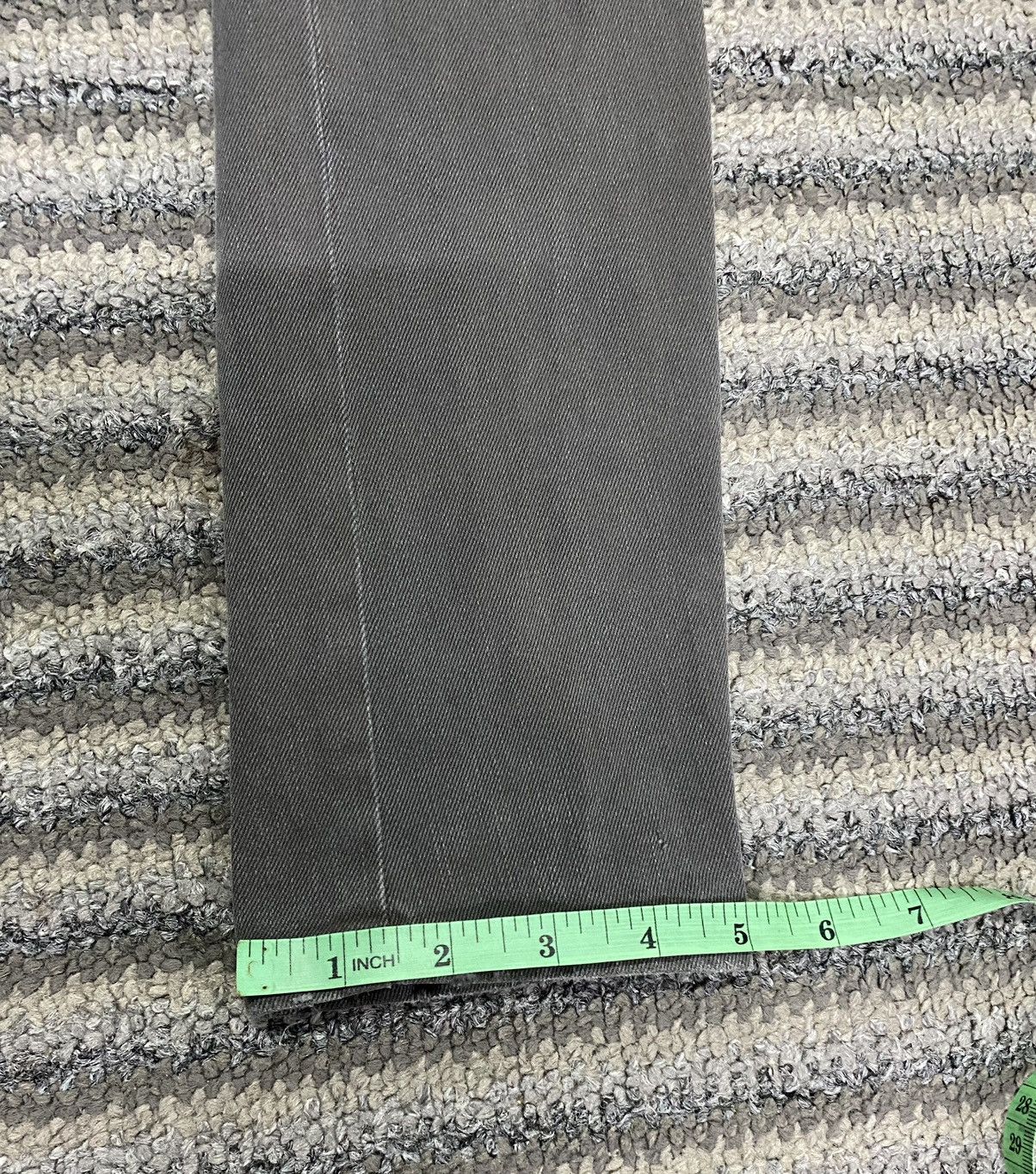 Superfine SUPERFINE Grey Steel Trousers Stretchable Skinny Pants Size 26" / US 2 / IT 38 - 21 Thumbnail