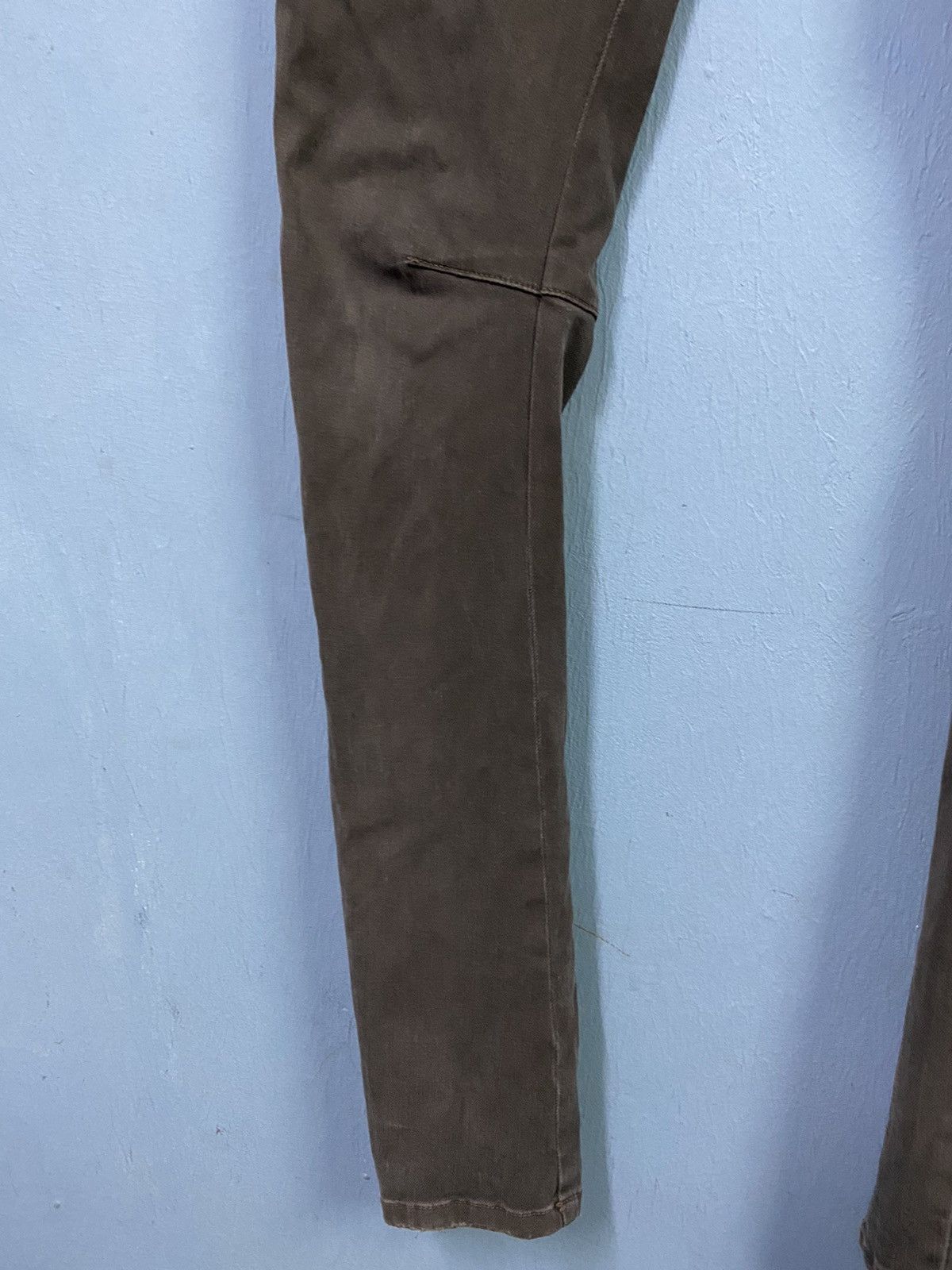 Superfine SUPERFINE Grey Steel Trousers Stretchable Skinny Pants Size 26" / US 2 / IT 38 - 12 Thumbnail