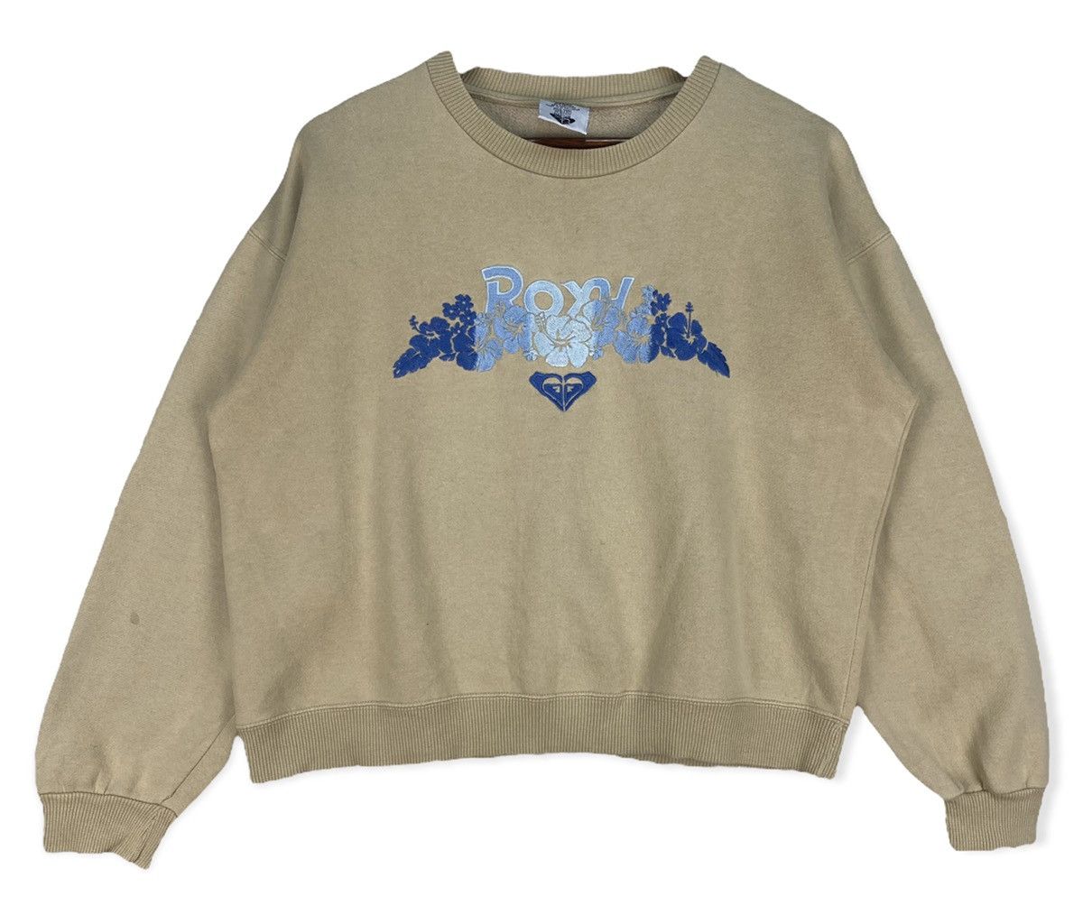 Vintage Vintage Roxy Ambroidery Logo Sweatshirt Size US M / EU 48-50 / 2 - 1 Thumbnail