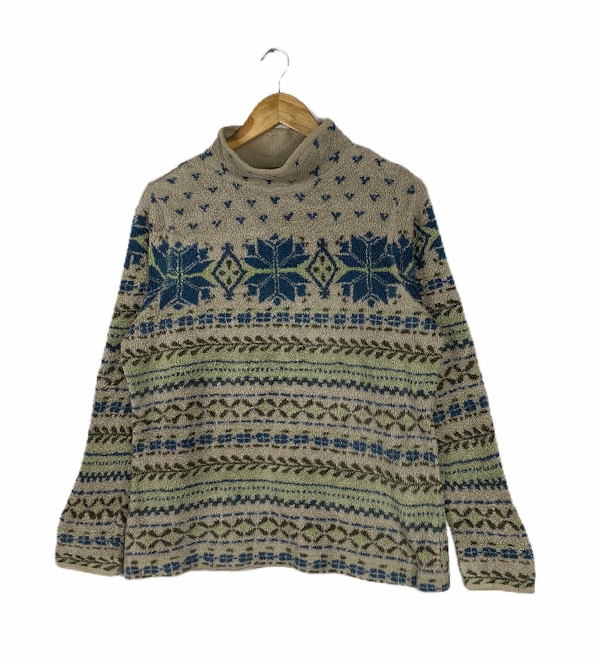 L.L. Bean Vintage L.L BEAN Outdoor Sportswear Fleece Long Sleeve Size XS / US 0-2 / IT 36-38 - 2 Thumbnail