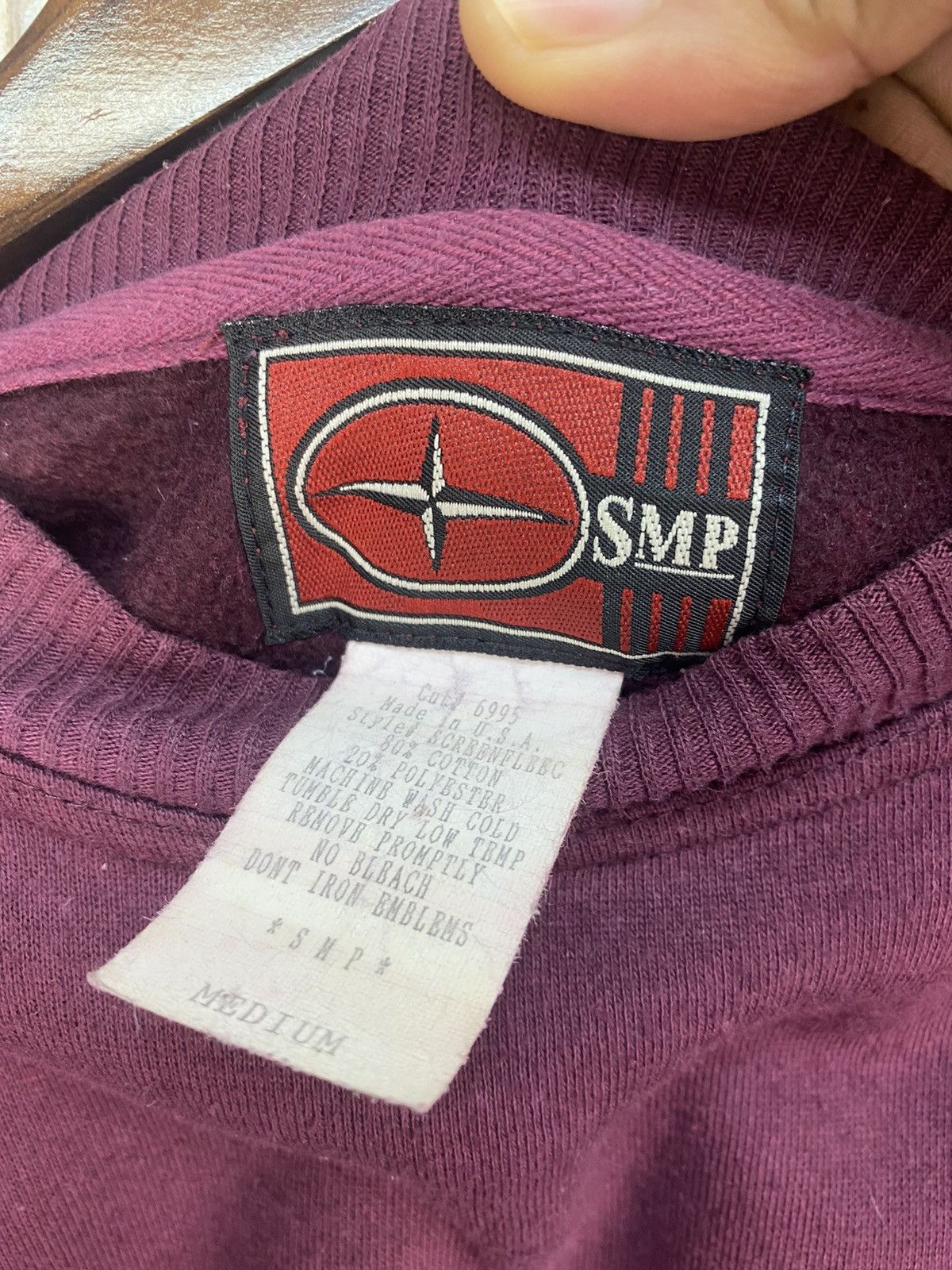 Vintage Vintage 90s SMP Skateboard Sweatshirt Size US M / EU 48-50 / 2 - 6 Thumbnail