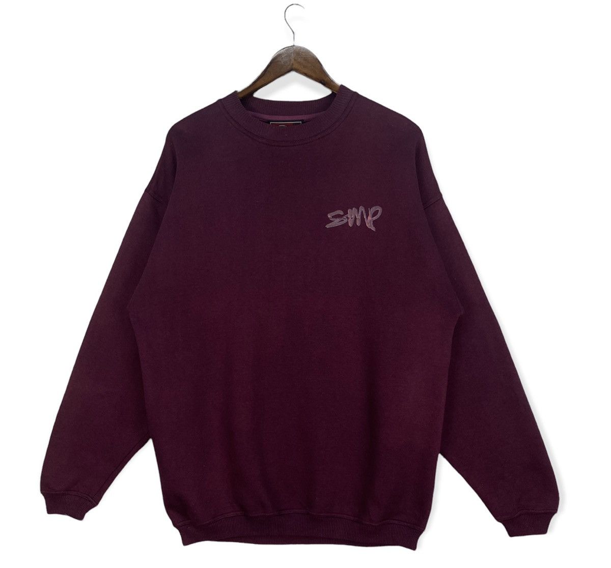 Vintage Vintage 90s SMP Skateboard Sweatshirt Size US M / EU 48-50 / 2 - 2 Thumbnail