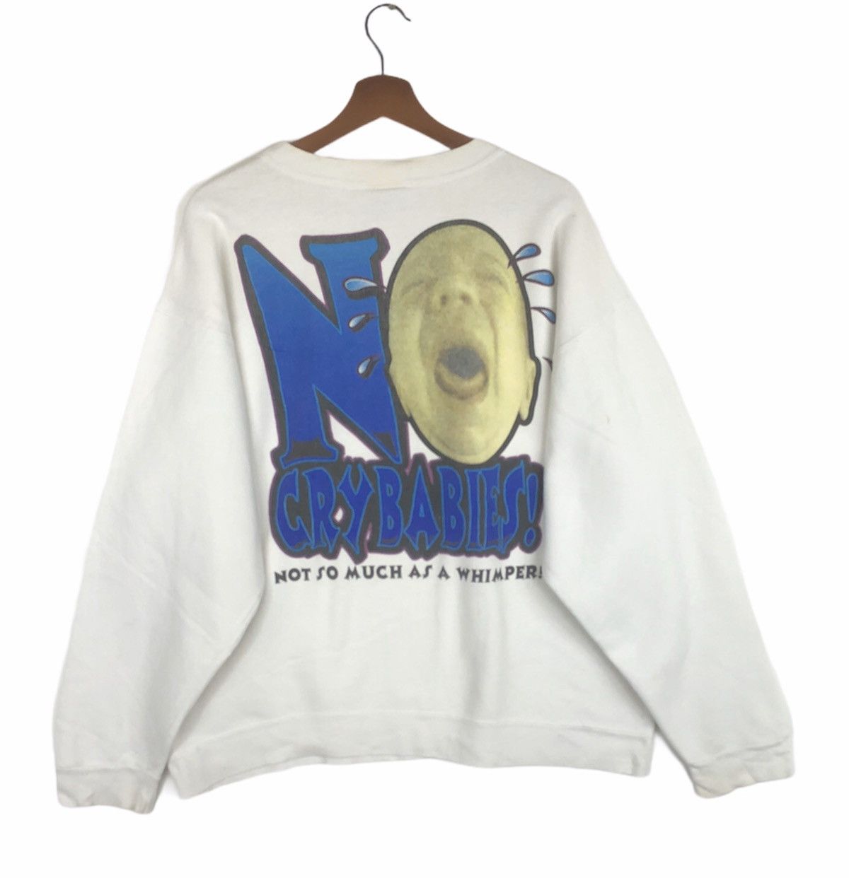 No Fear × Vintage VINTAGE NO FEAR CRY BABIES CREWNECK Size US L / EU 52-54 / 3 - 1 Thumbnail