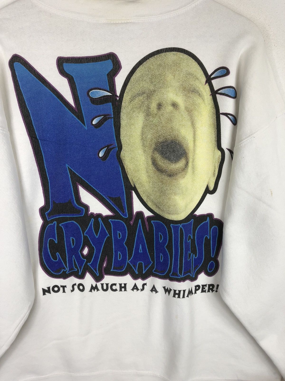 No Fear × Vintage VINTAGE NO FEAR CRY BABIES CREWNECK Size US L / EU 52-54 / 3 - 2 Thumbnail