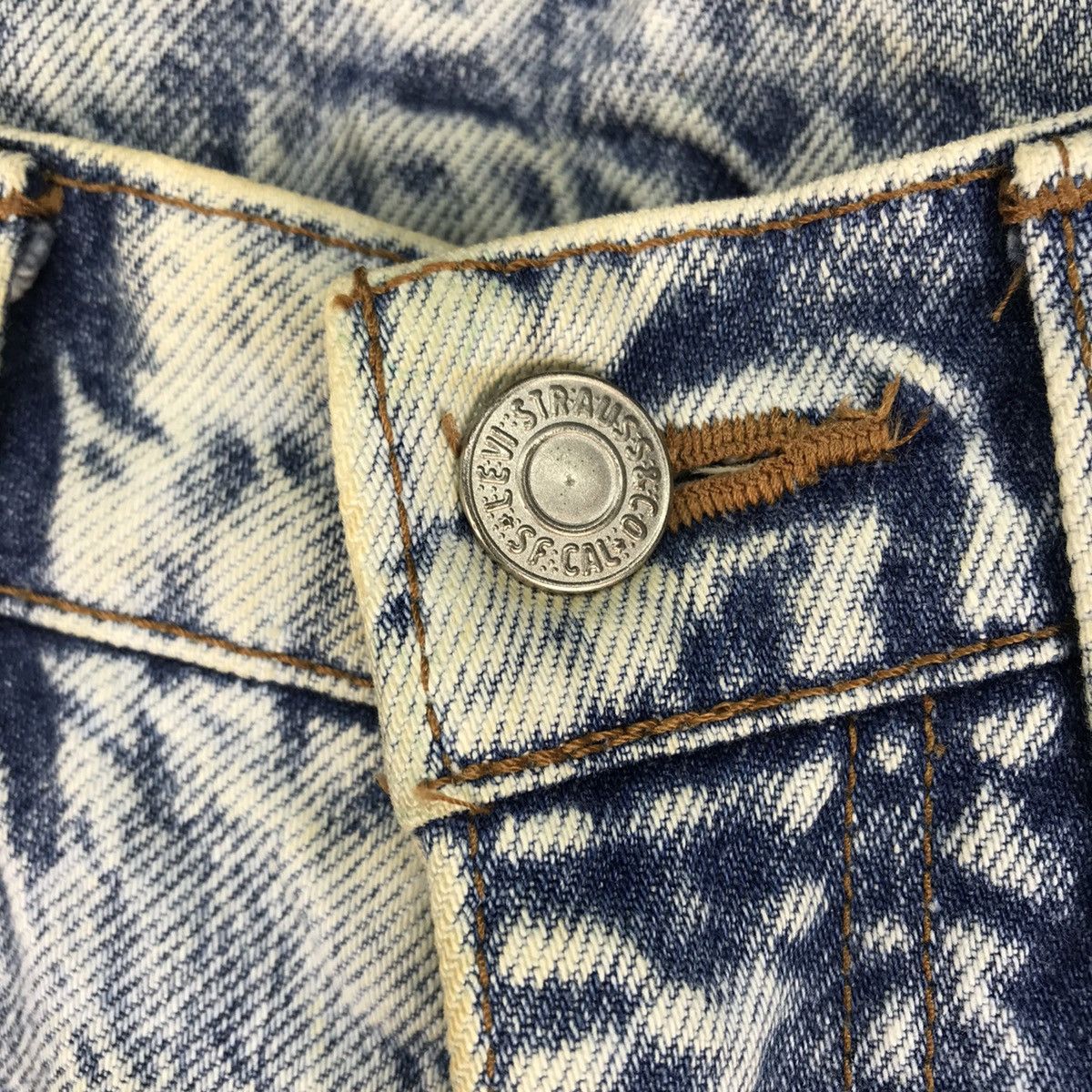 Levi's Vintage 70s Levis Oren Tab Jeans Size US 29 - 5 Thumbnail