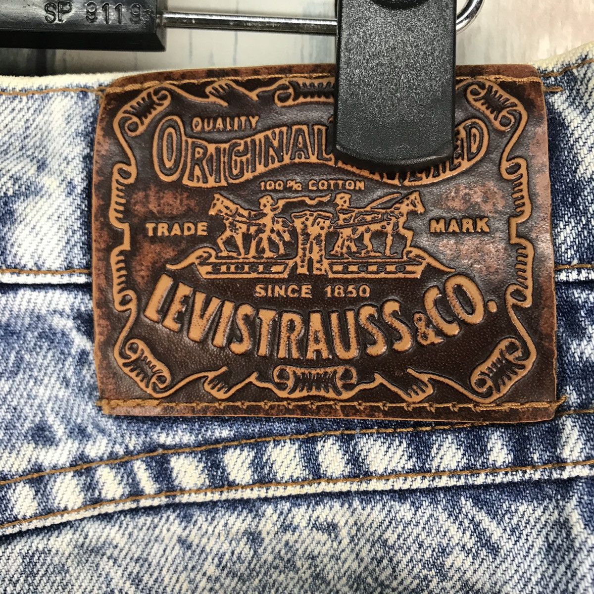 Levi's Vintage 70s Levis Oren Tab Jeans Size US 29 - 7 Thumbnail