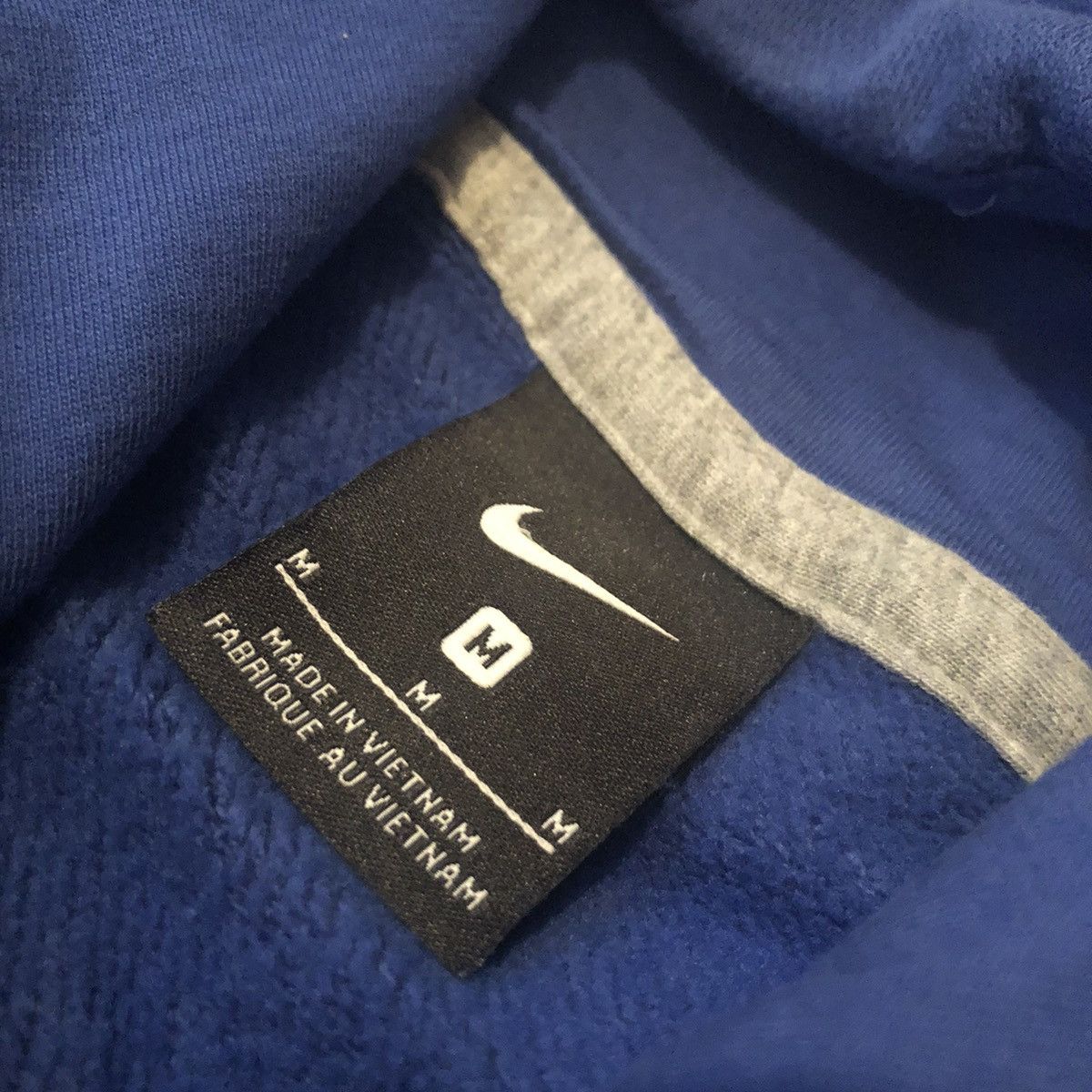 Nike Vintage Nike Basic Swoosh Logo Pullover Drawstring Hoodie Size US M / EU 48-50 / 2 - 4 Thumbnail